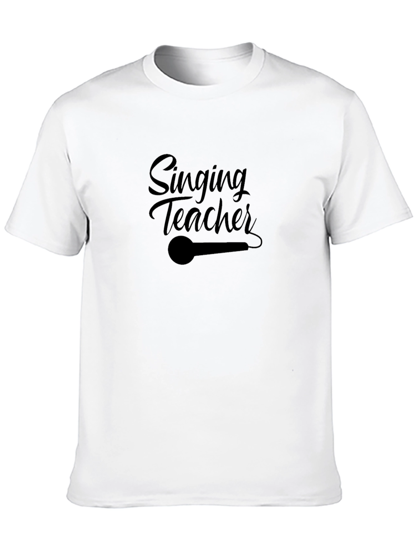 Singing Teacher Graphic Tee - Music Instructor T-Shirt