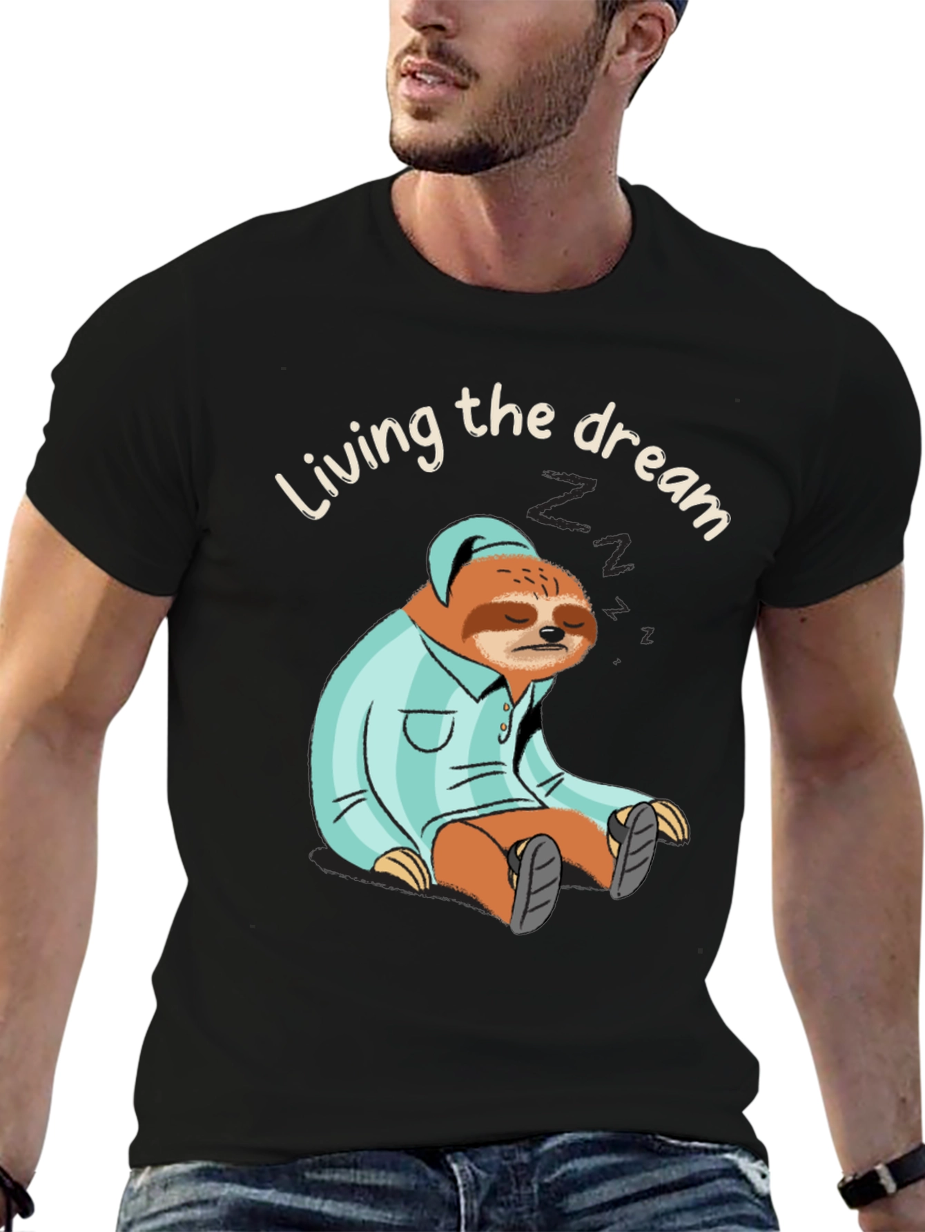 Living the Dream Sloth T-Shirt
