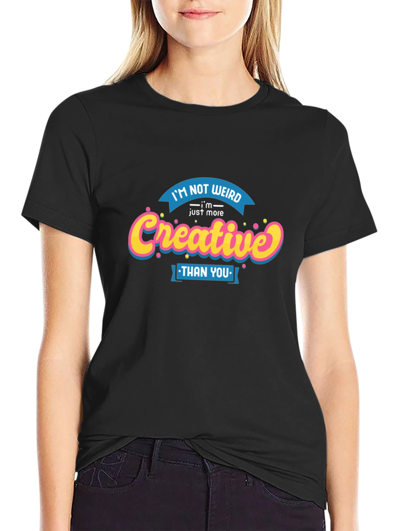 Creative Weirdo T-Shirt - Novelty Graphic Tee