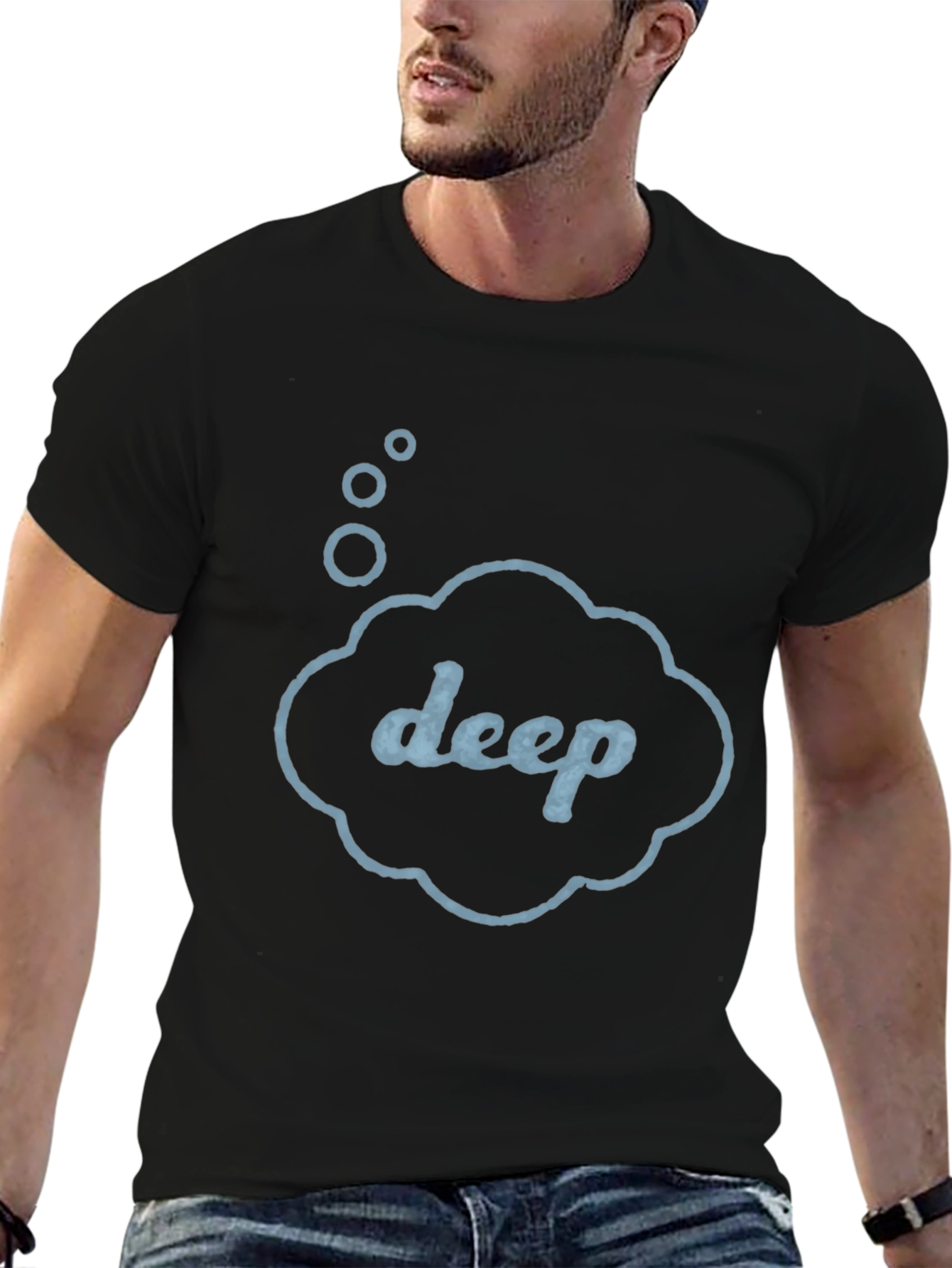 Deep Thought Bubble Graphic Tee