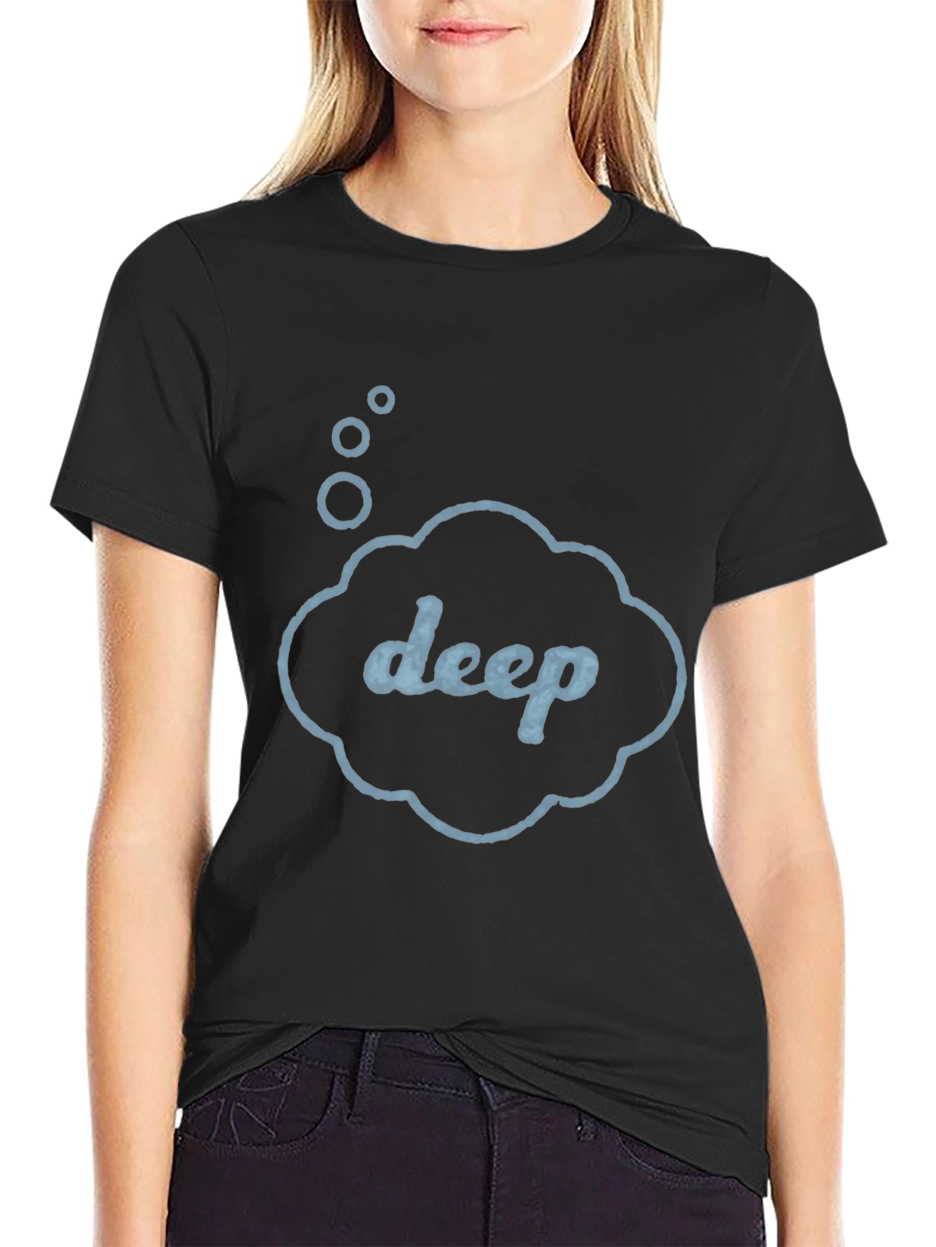 Deep Thought Bubble Graphic Tee