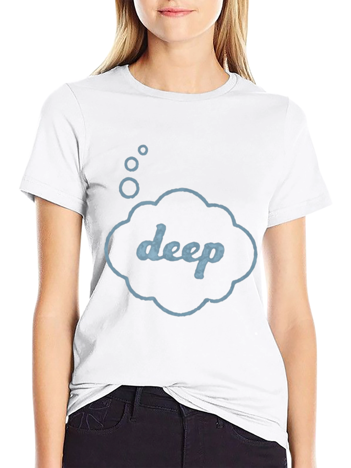 Deep Thought Bubble Graphic Tee