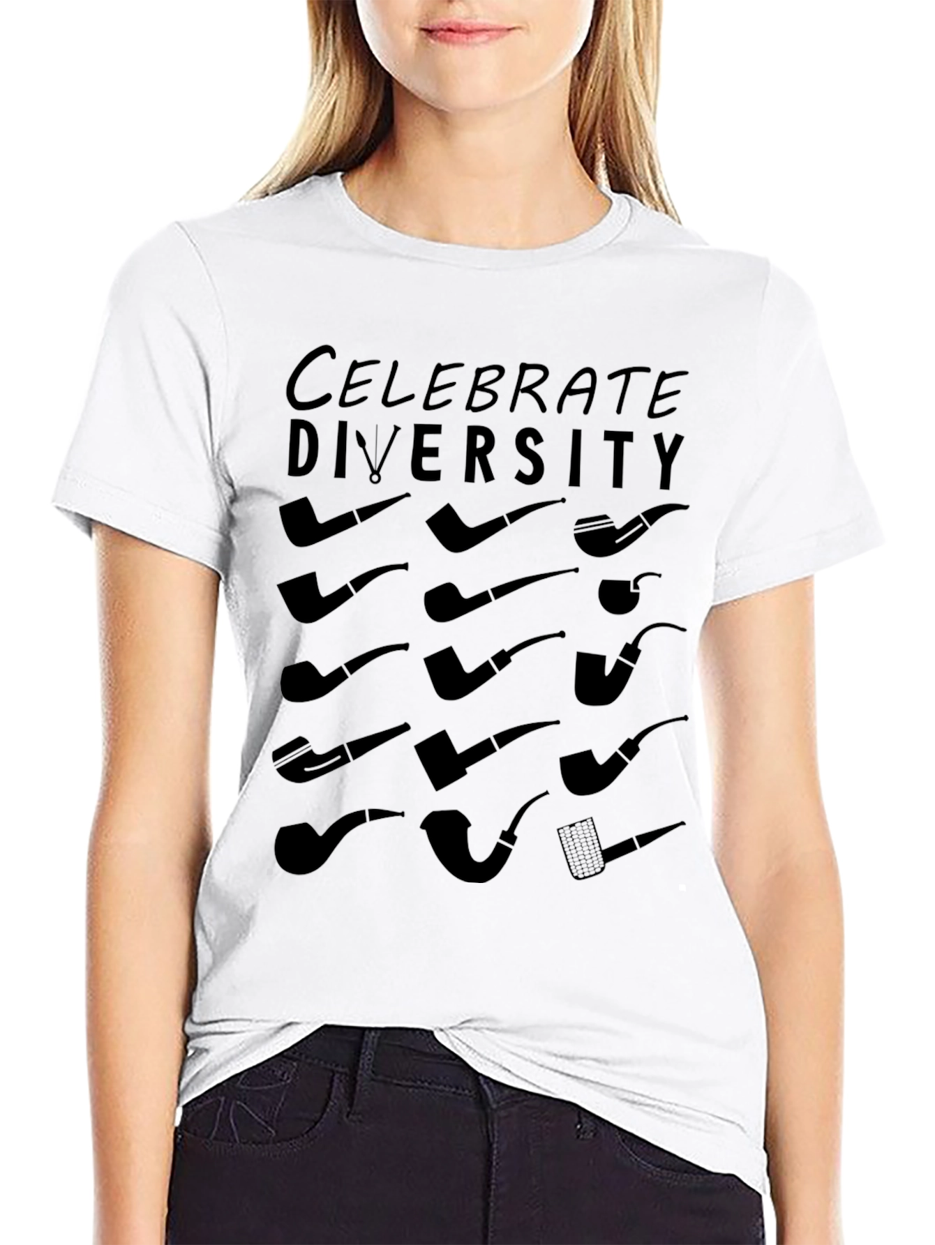 Celebrate Diversity Pipe T-Shirt