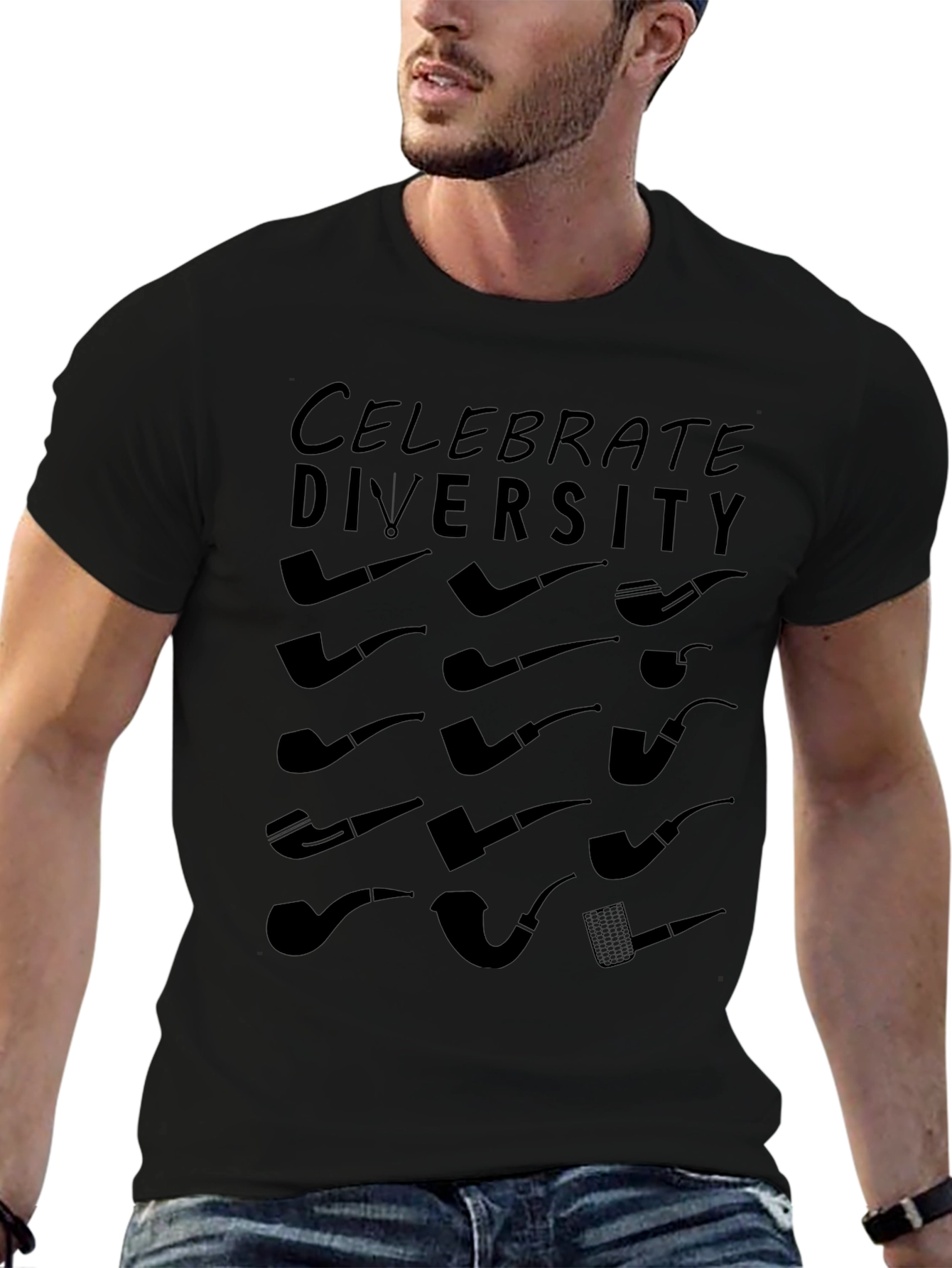 Celebrate Diversity Pipe T-Shirt