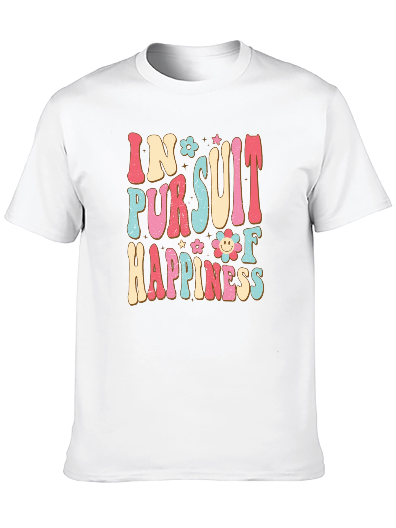 In Pursuit Of Happiness Graphic T-Shirt