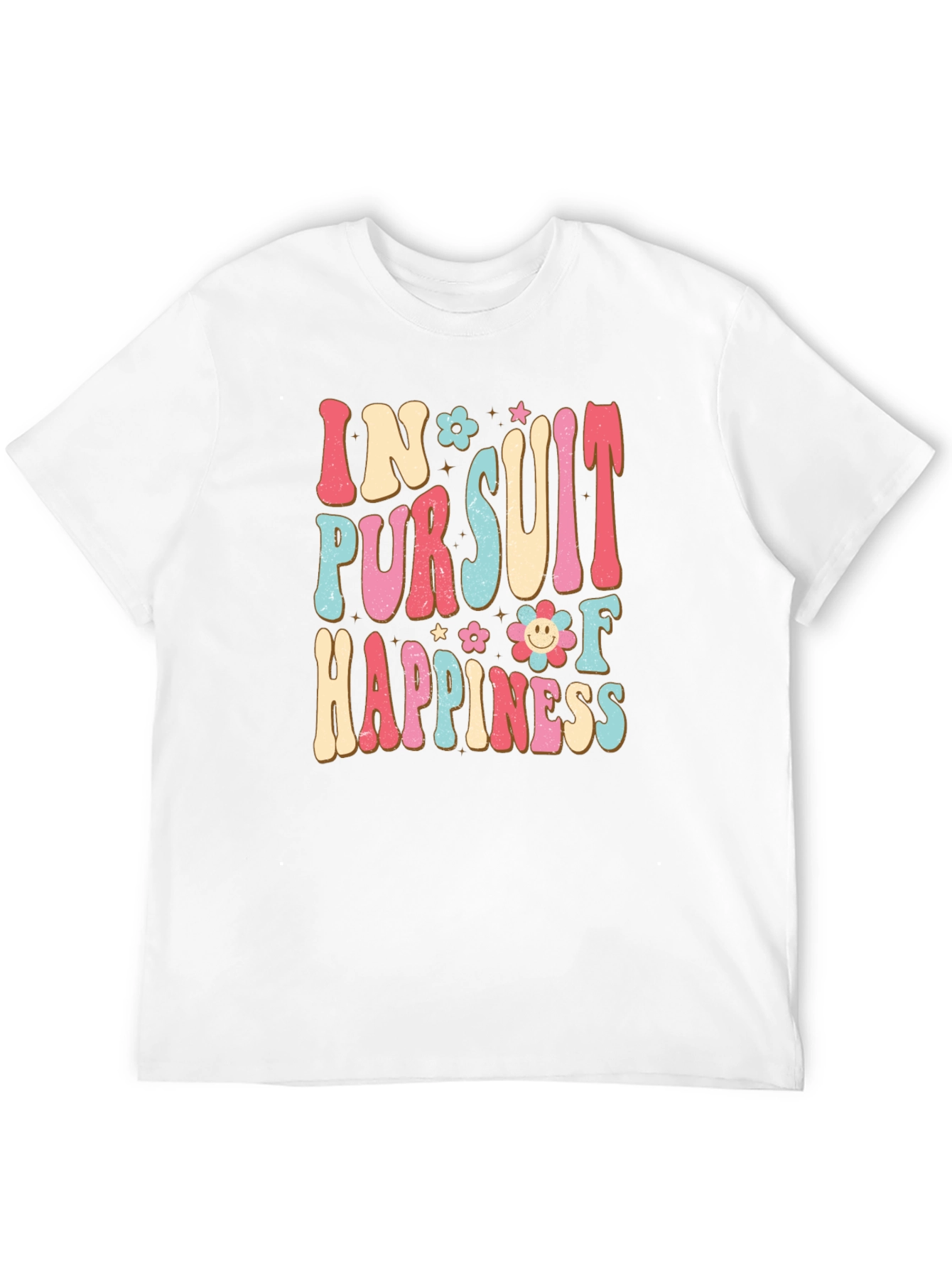 In Pursuit Of Happiness Graphic T-Shirt