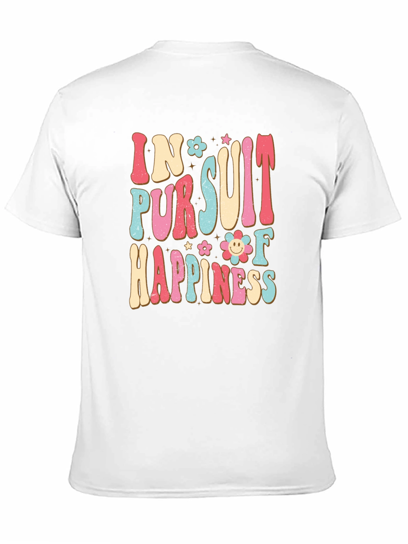In Pursuit Of Happiness Graphic T-Shirt