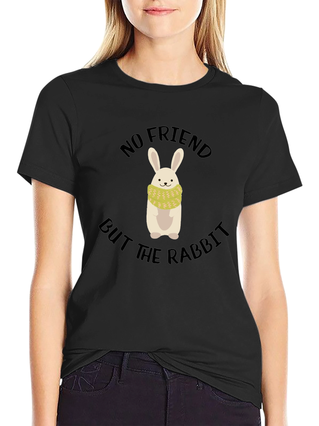 No Friend But The Rabbit Graphic Tee