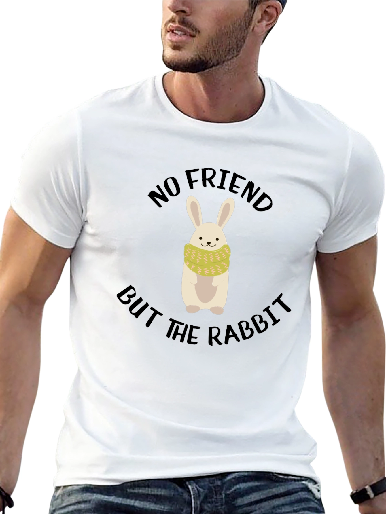 No Friend But The Rabbit Graphic Tee