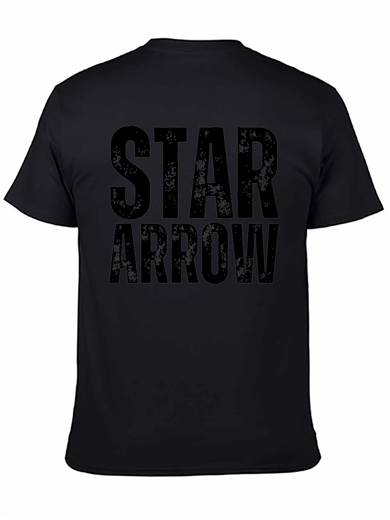 Star Arrow Graphic Tee - Black T-Shirt