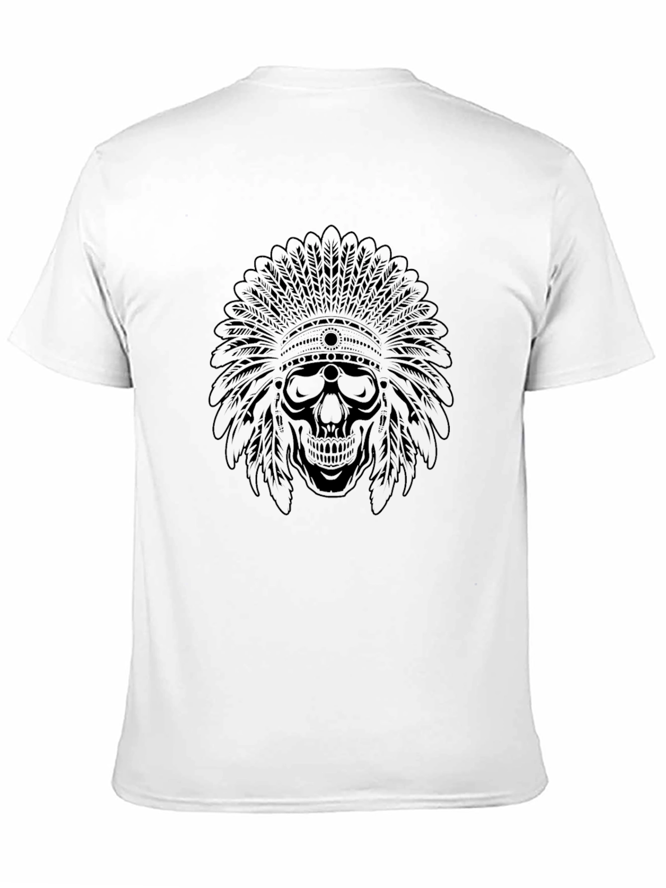 Skull Chief T-Shirt - Dark Graphic Tee