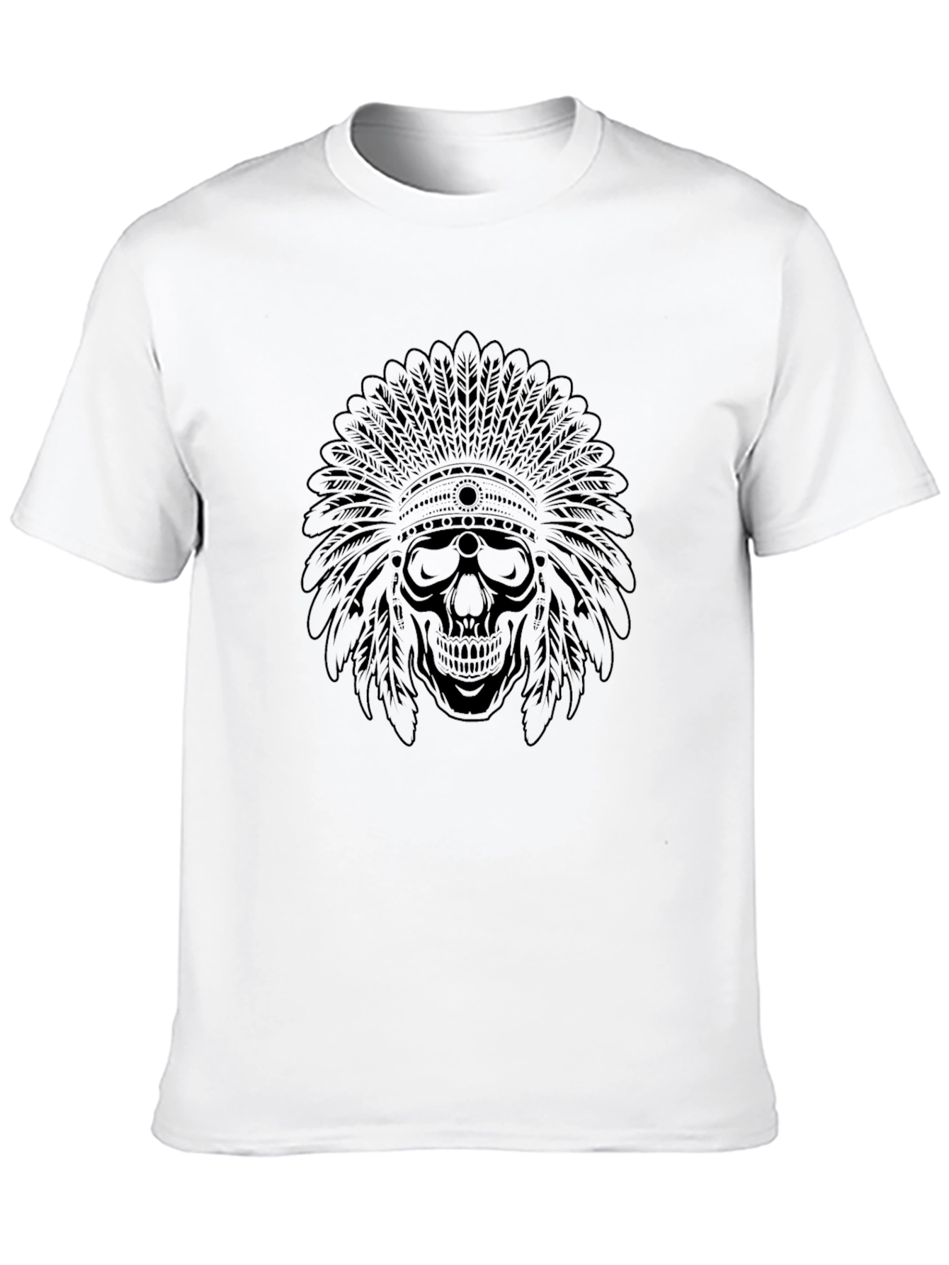 Skull Chief T-Shirt - Dark Graphic Tee