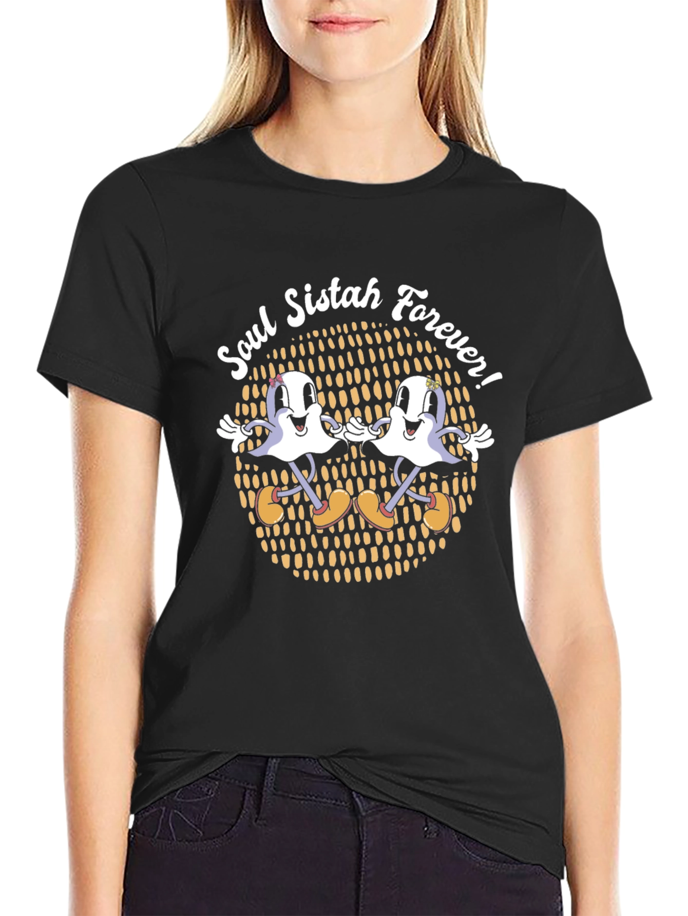 Soul Sistah Forever Black T-Shirt