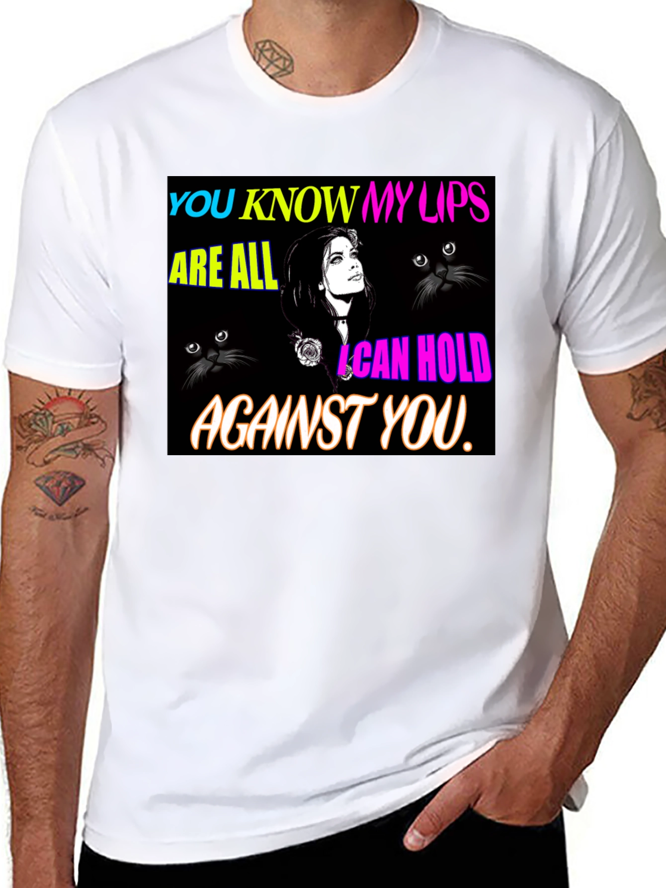 You Know My Lips Graphic T-Shirt