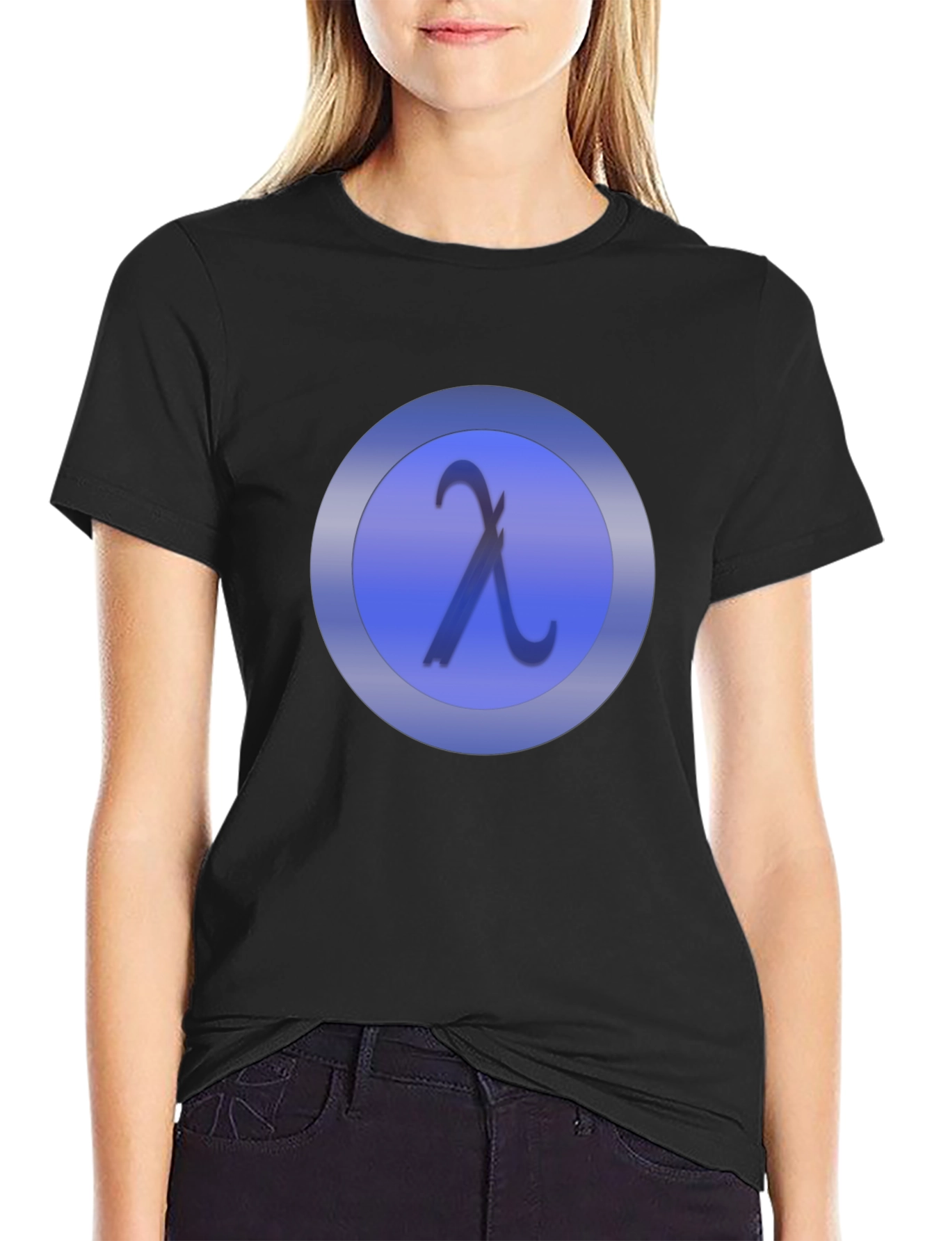 Lambda Symbol T-Shirt - Modern Geek Chic