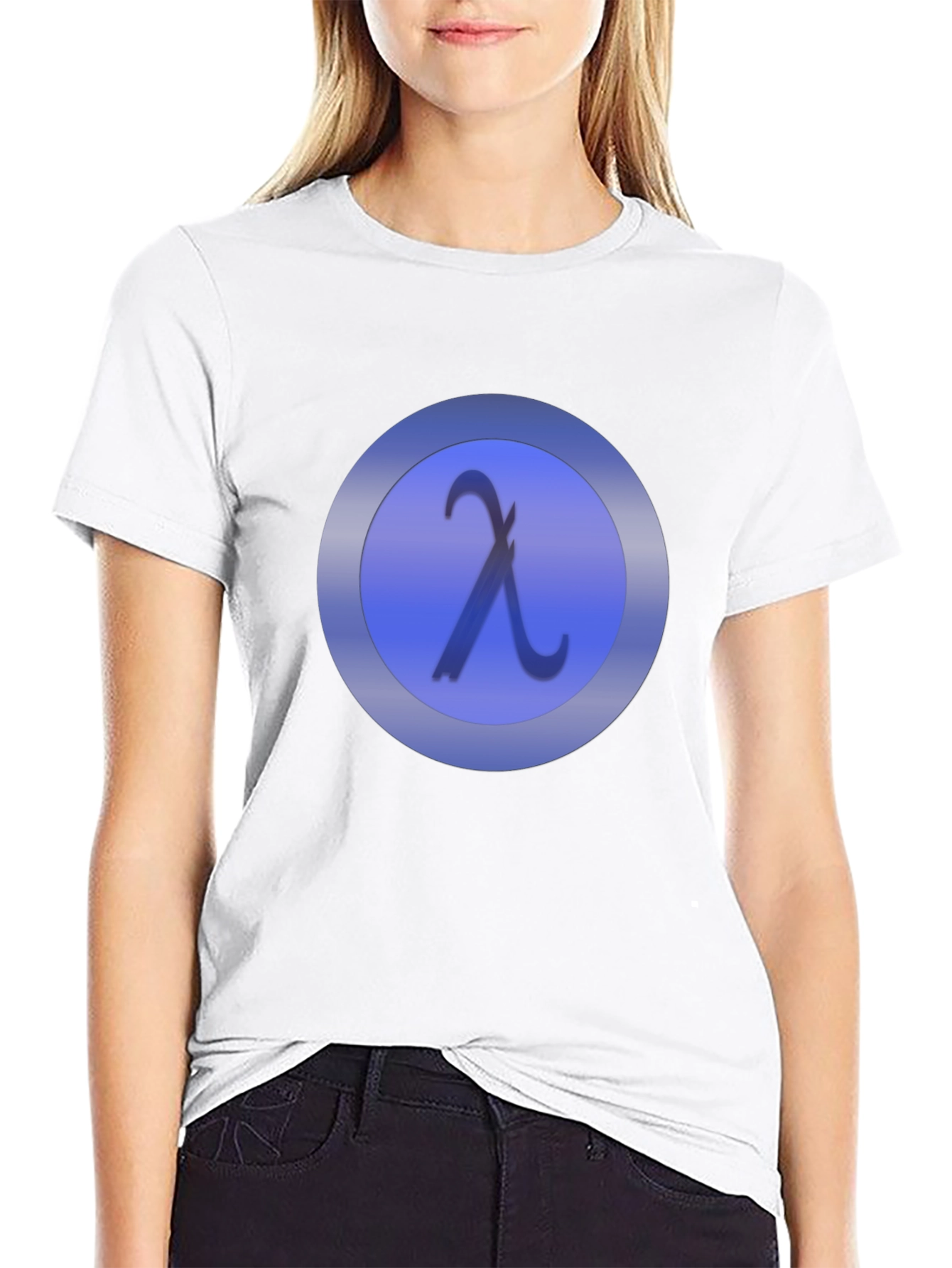 Lambda Symbol T-Shirt - Modern Geek Chic