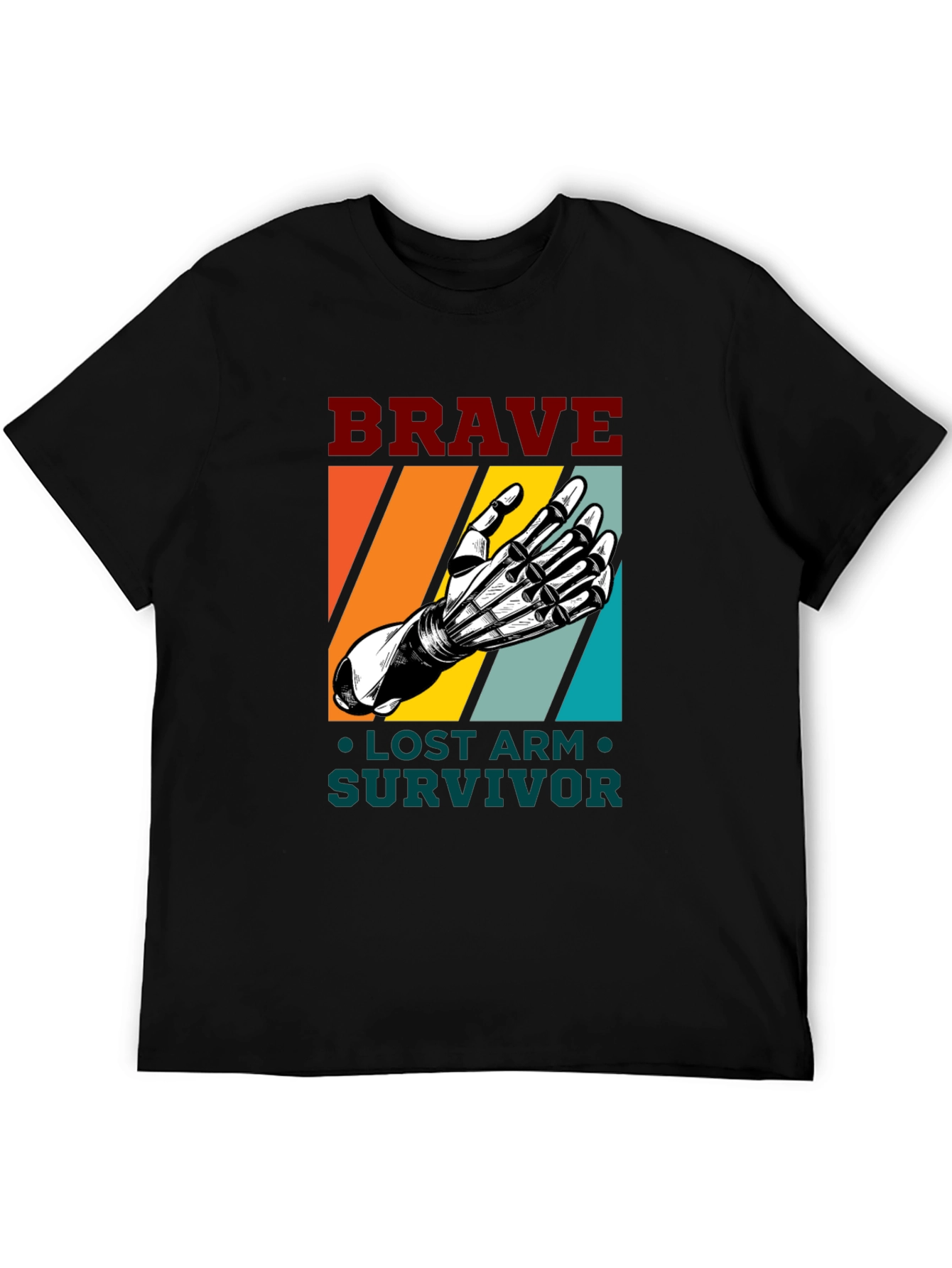 Brave Lost Arm Survivor T-Shirt