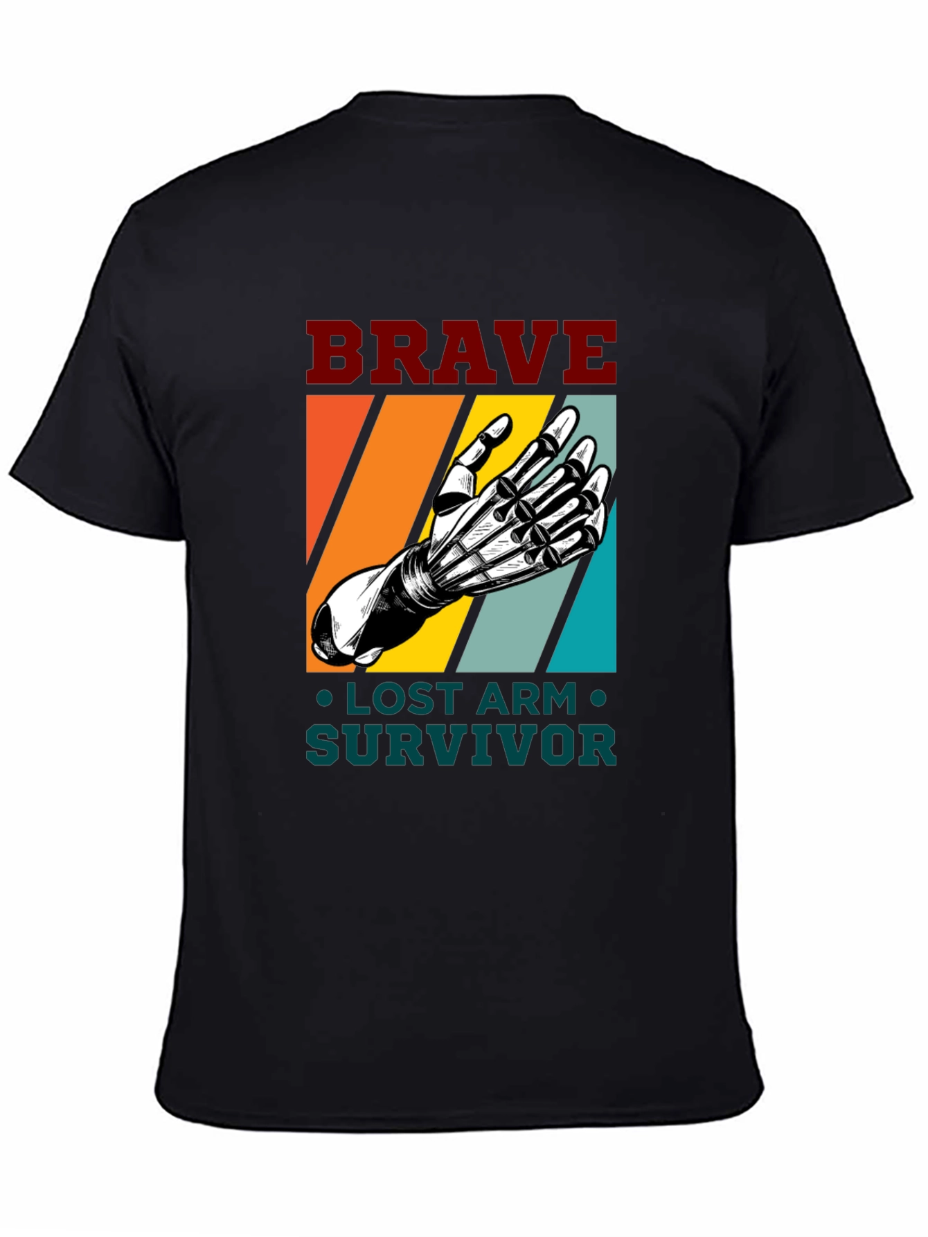 Brave Lost Arm Survivor T-Shirt