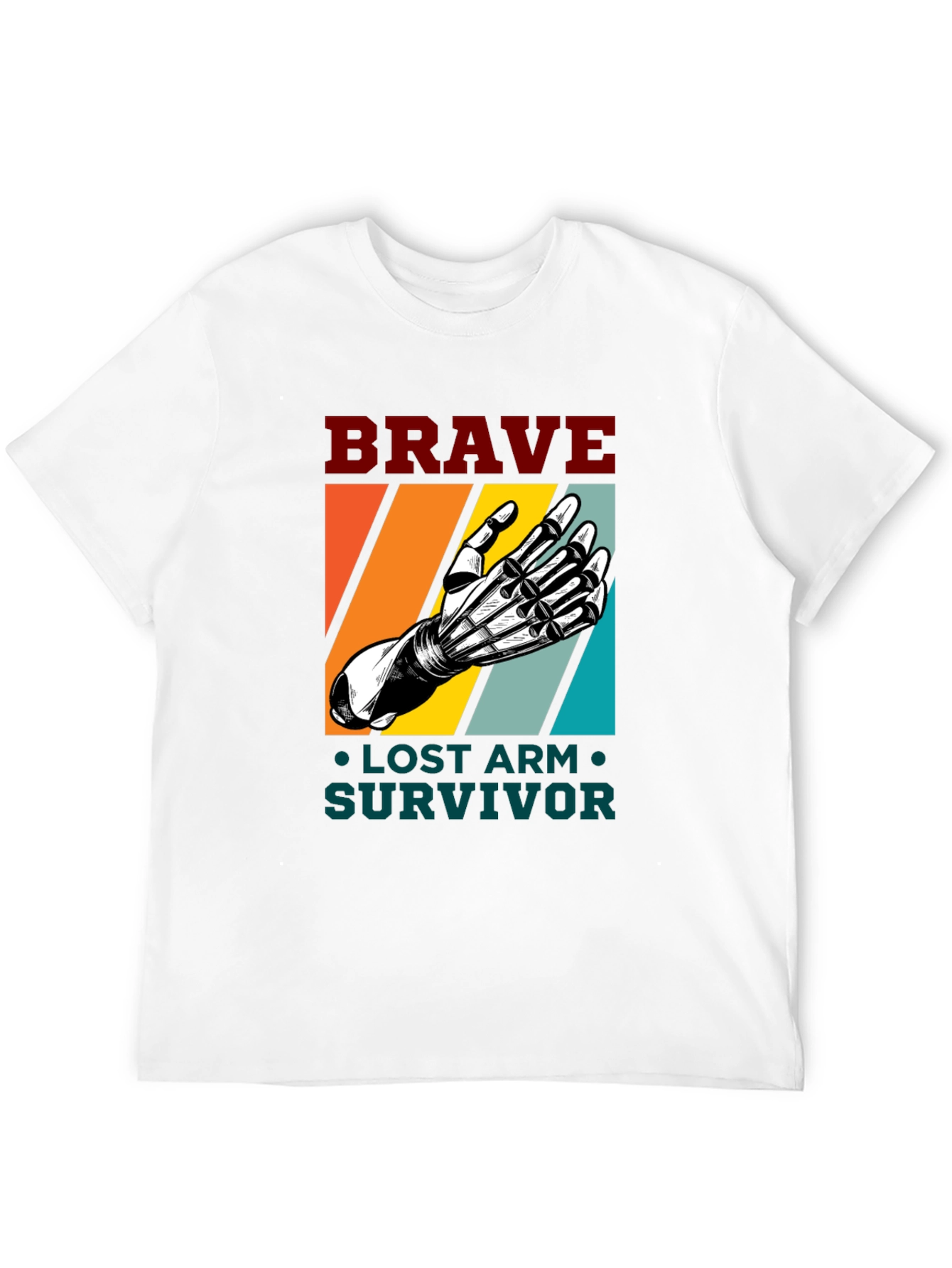Brave Lost Arm Survivor T-Shirt