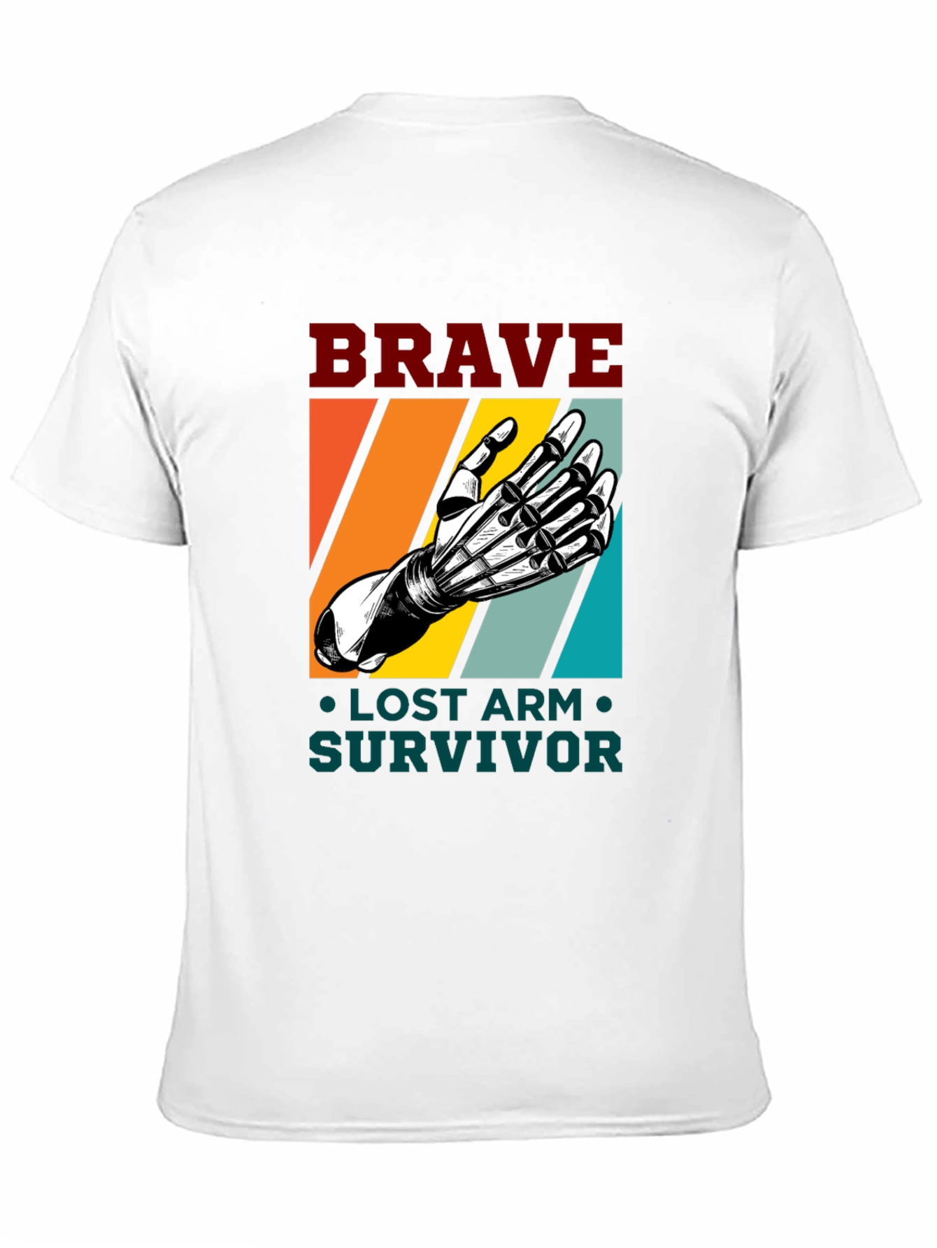Brave Lost Arm Survivor T-Shirt