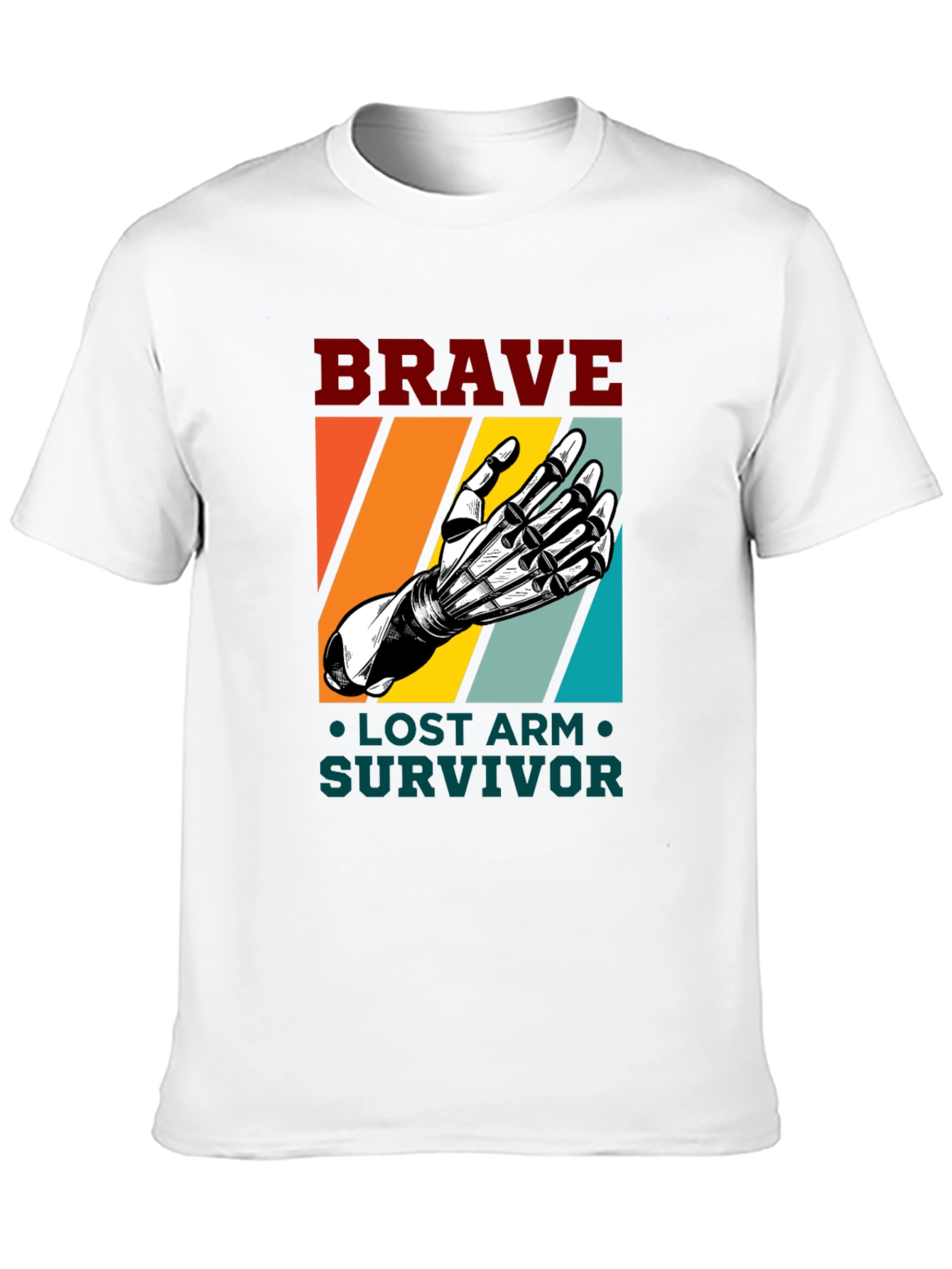 Brave Lost Arm Survivor T-Shirt