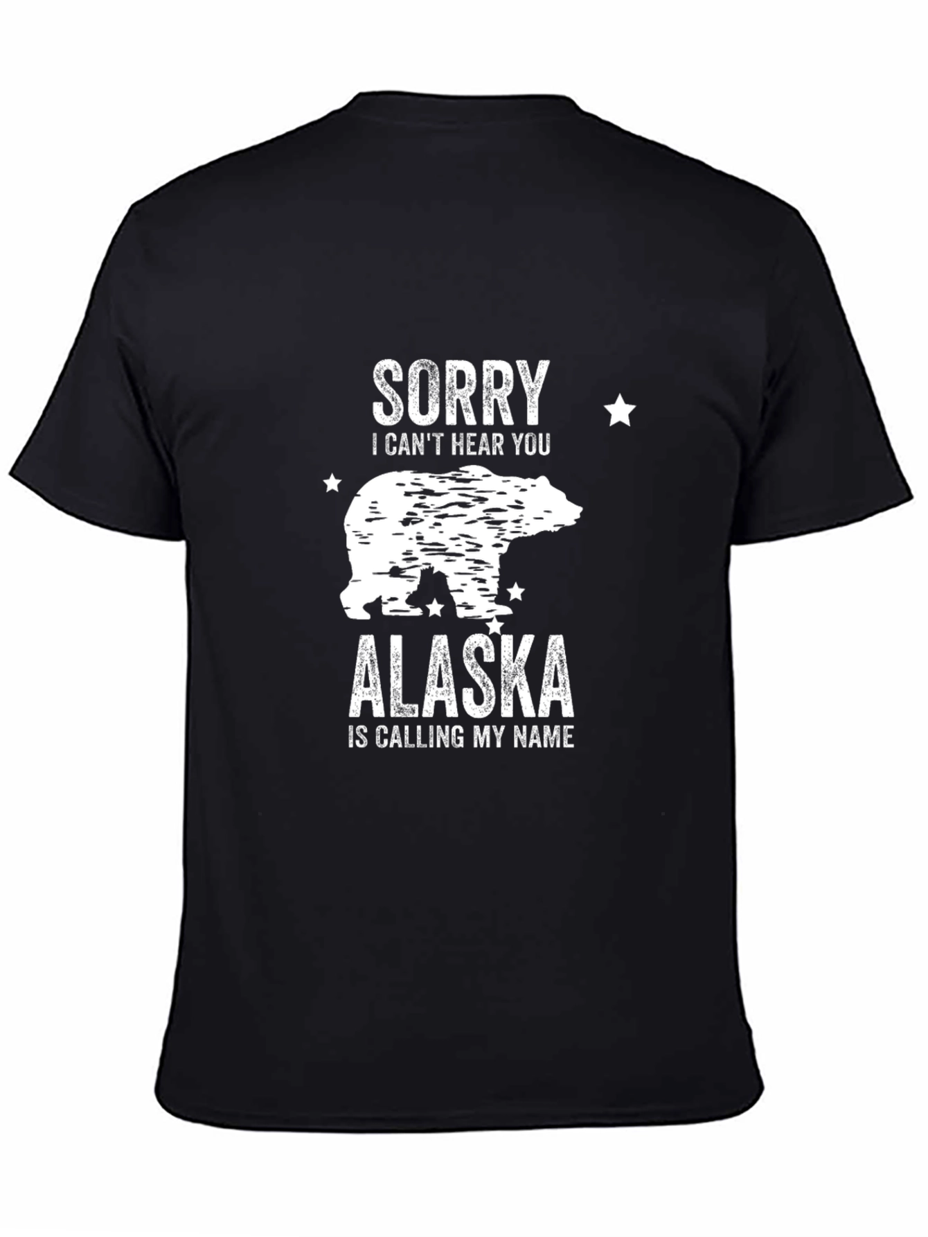 Alaska Calling T-Shirt Bear Graphic Tee
