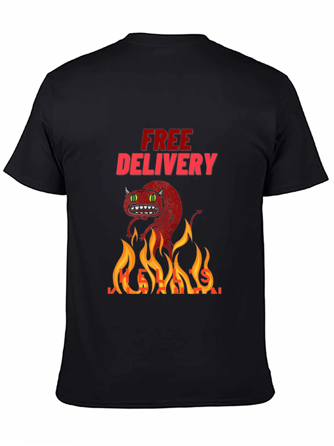 Fiery Free Delivery Tee