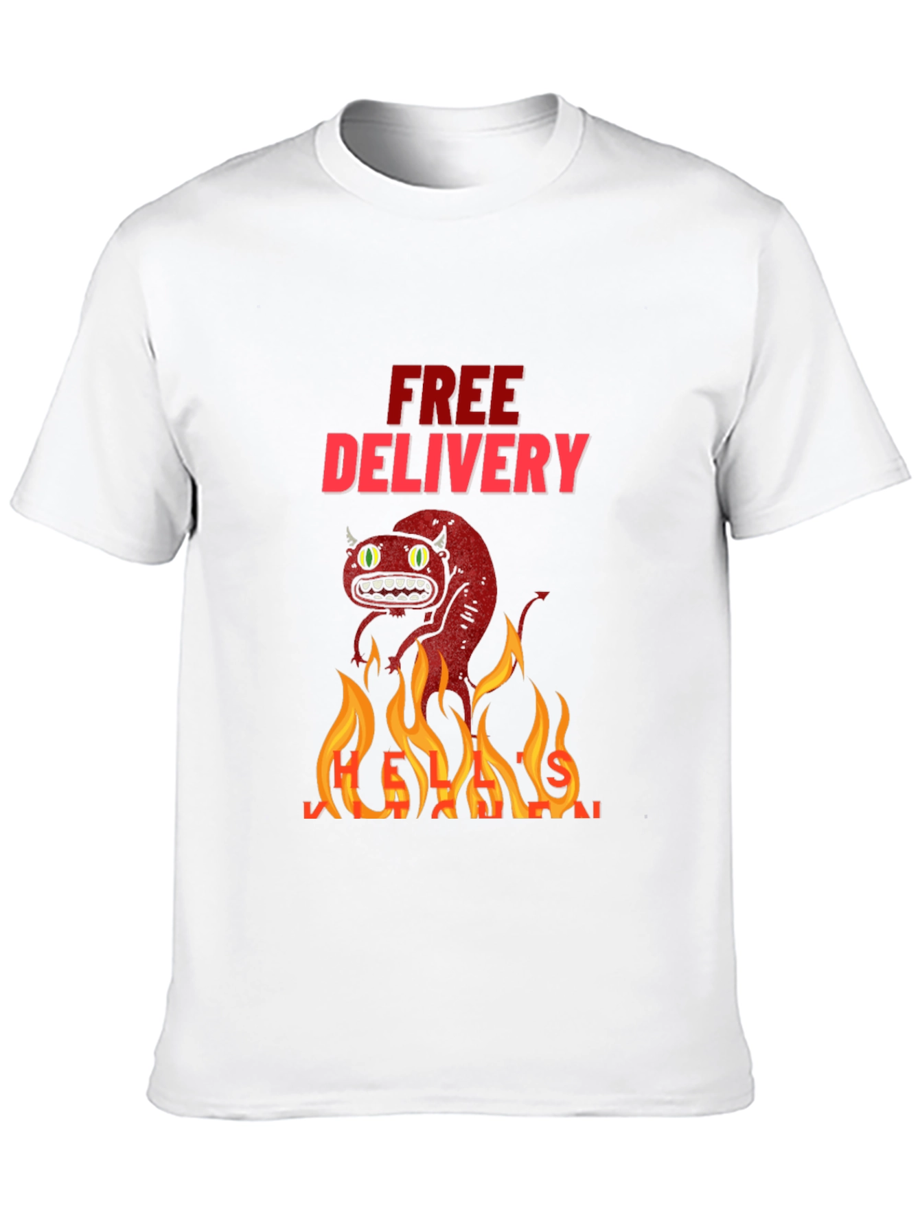 Fiery Free Delivery Tee