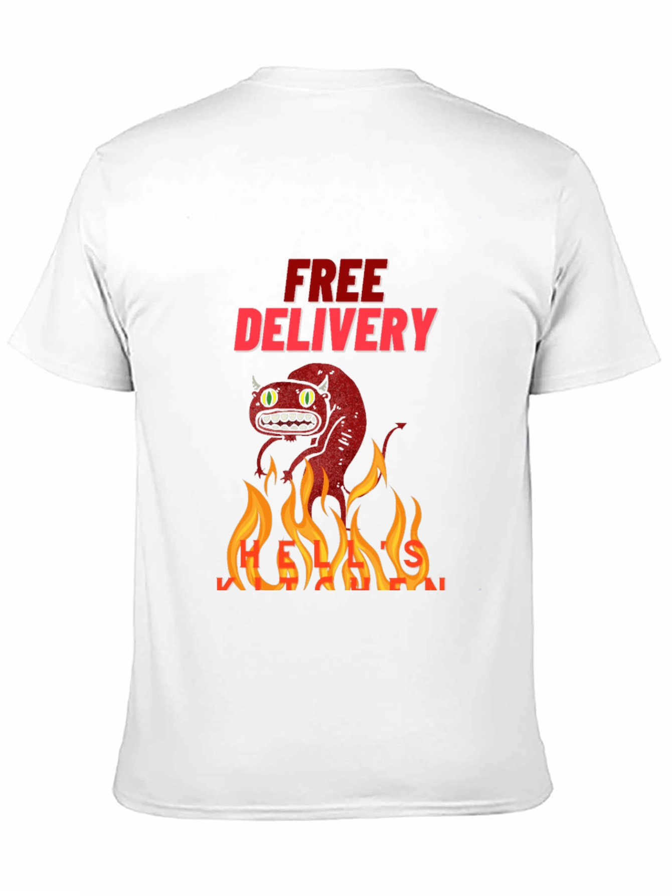 Fiery Free Delivery Tee