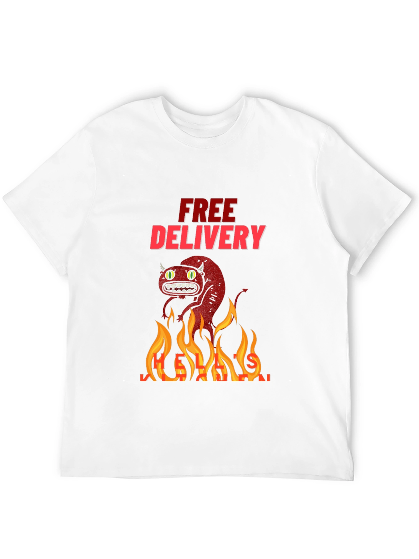 Fiery Free Delivery Tee