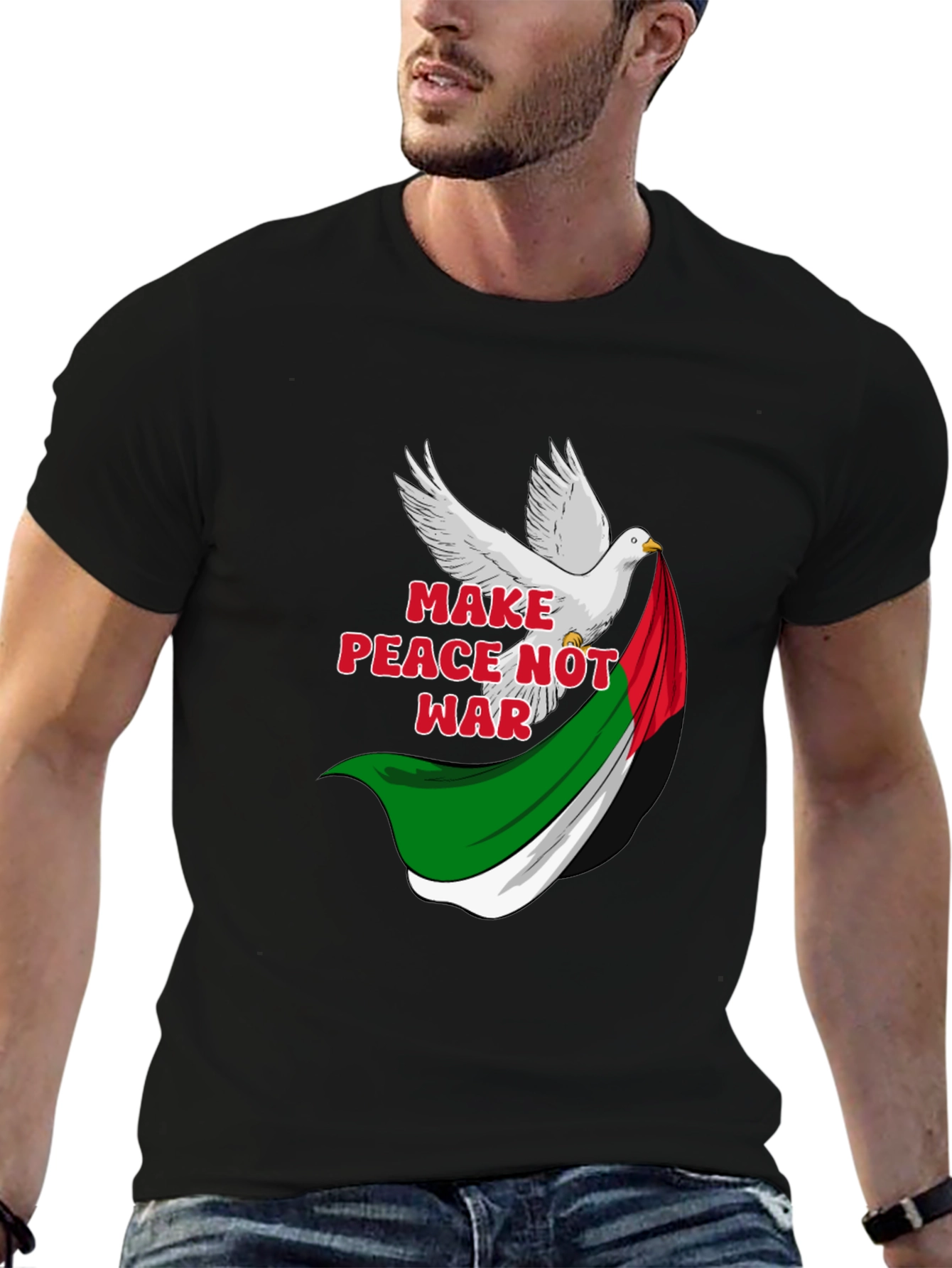 Peace Not War Dove T-Shirt