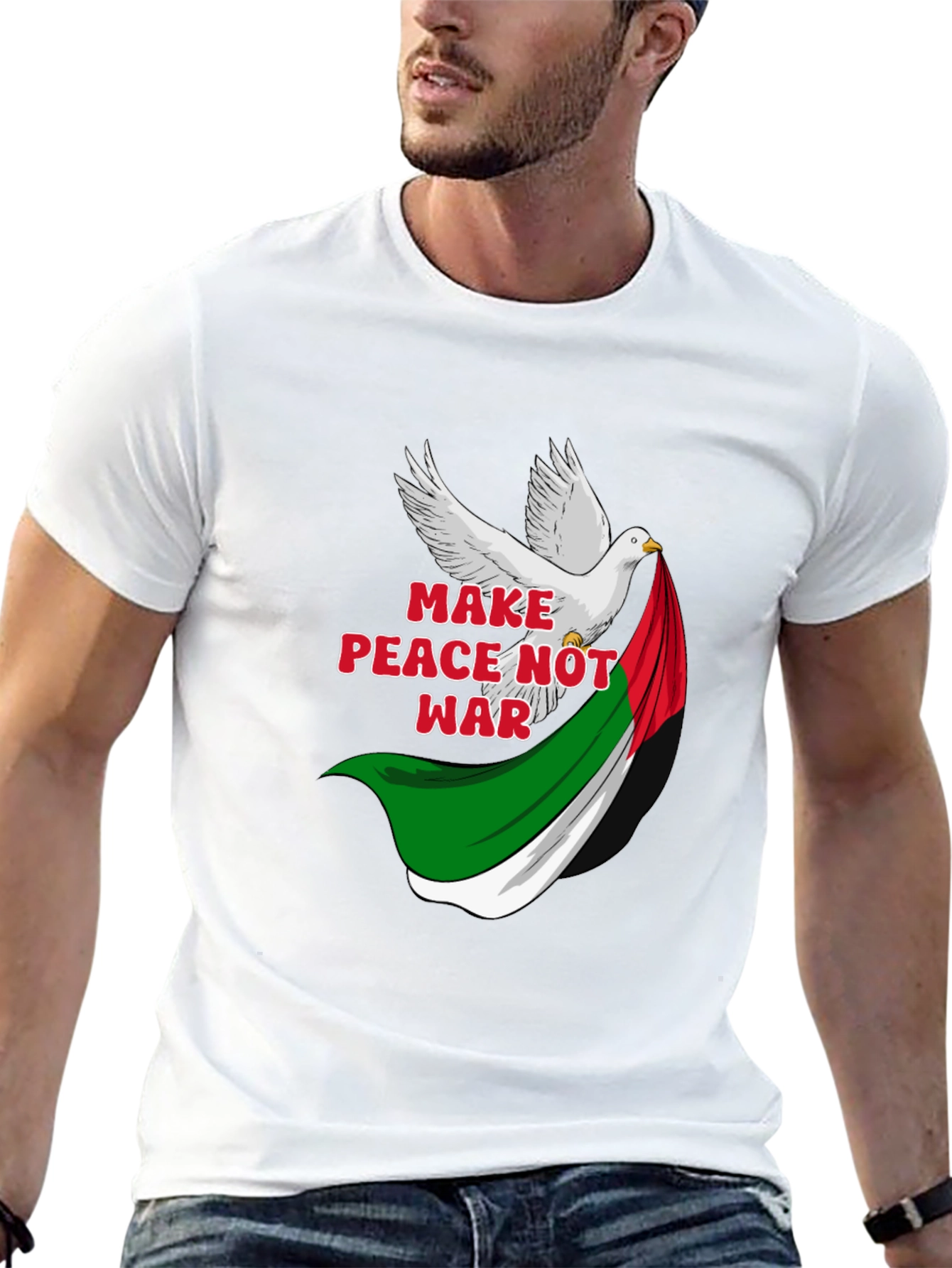 Peace Not War Dove T-Shirt