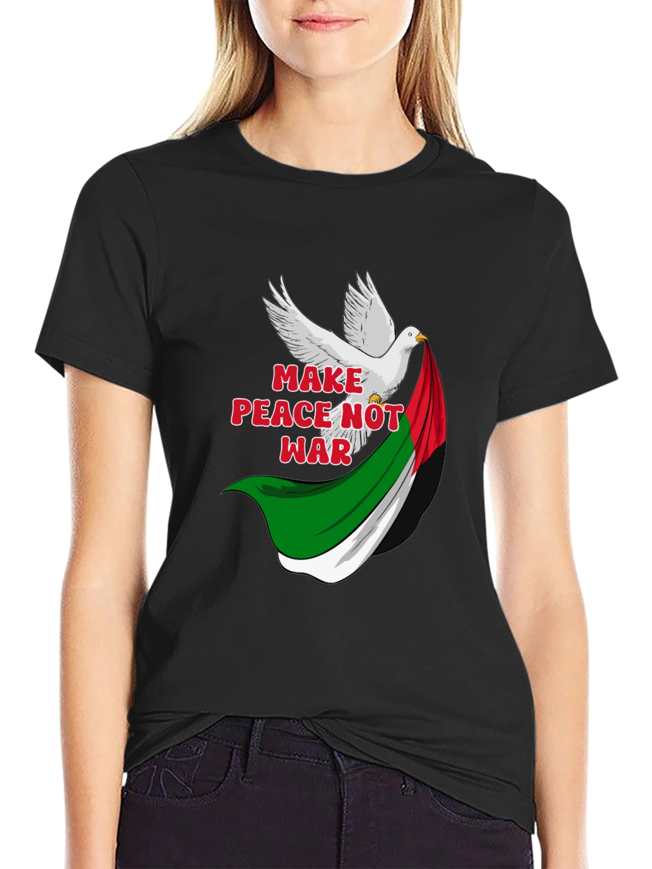 Peace Not War Dove T-Shirt