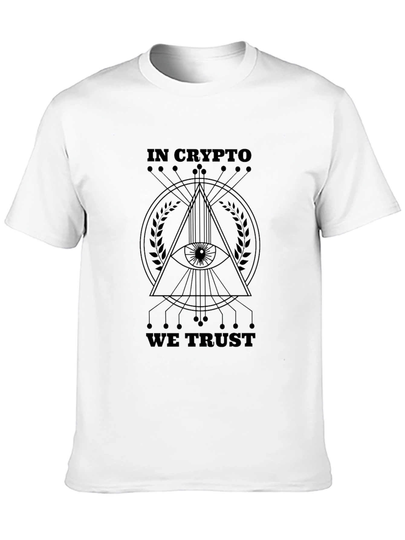 Crypto Eye T-Shirt - In Crypto We Trust