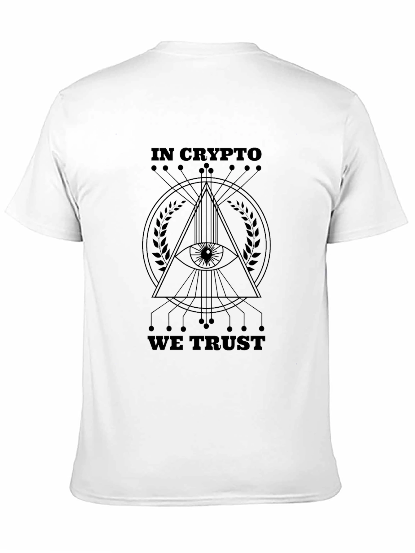 Crypto Eye T-Shirt - In Crypto We Trust