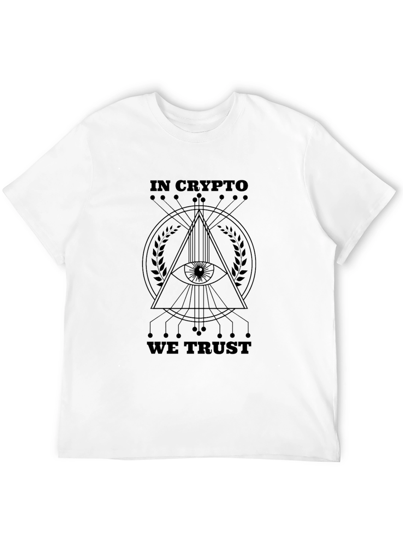 Crypto Eye T-Shirt - In Crypto We Trust