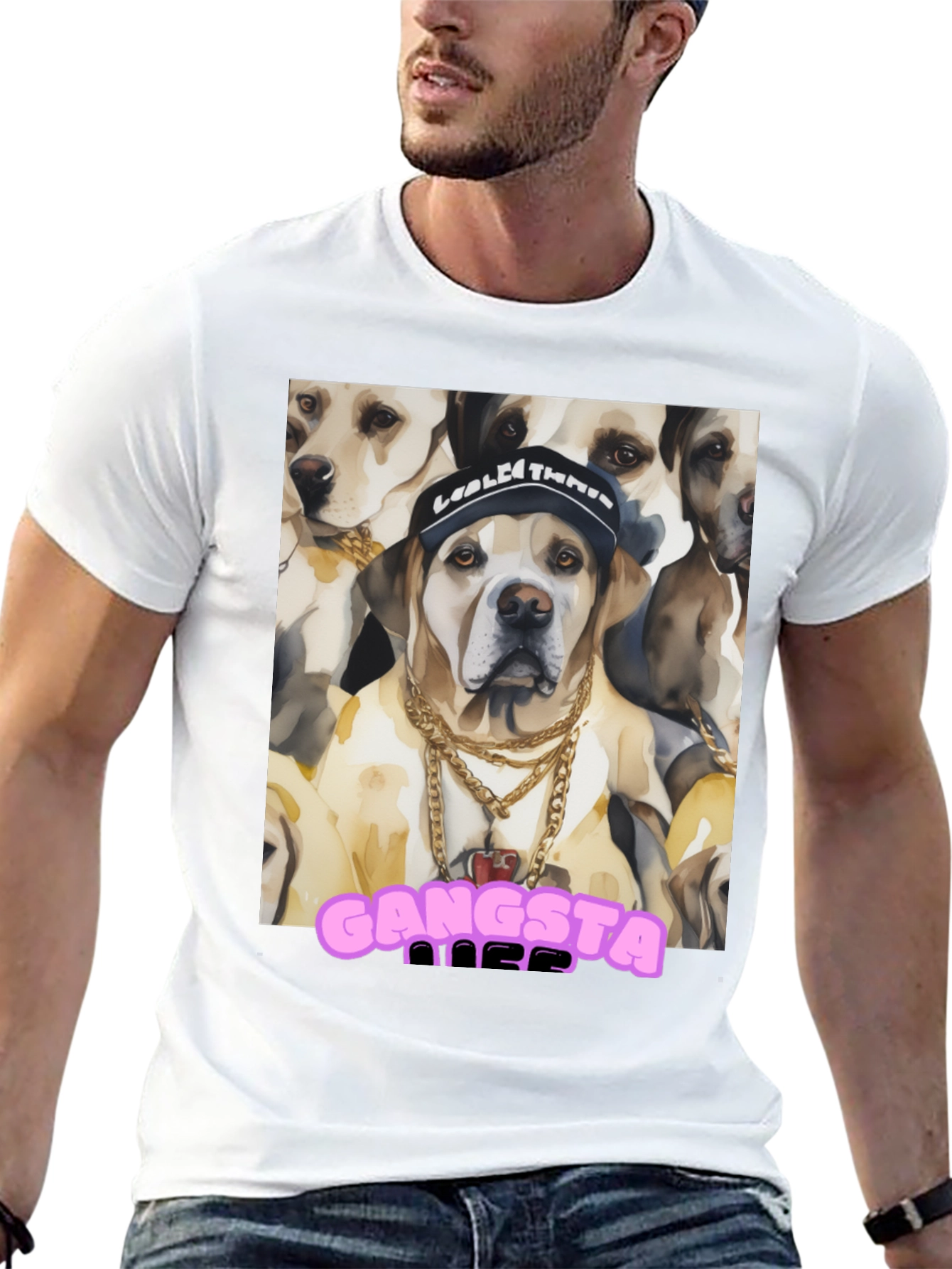 Gangsta Dog Tee - Cool Canine Crew