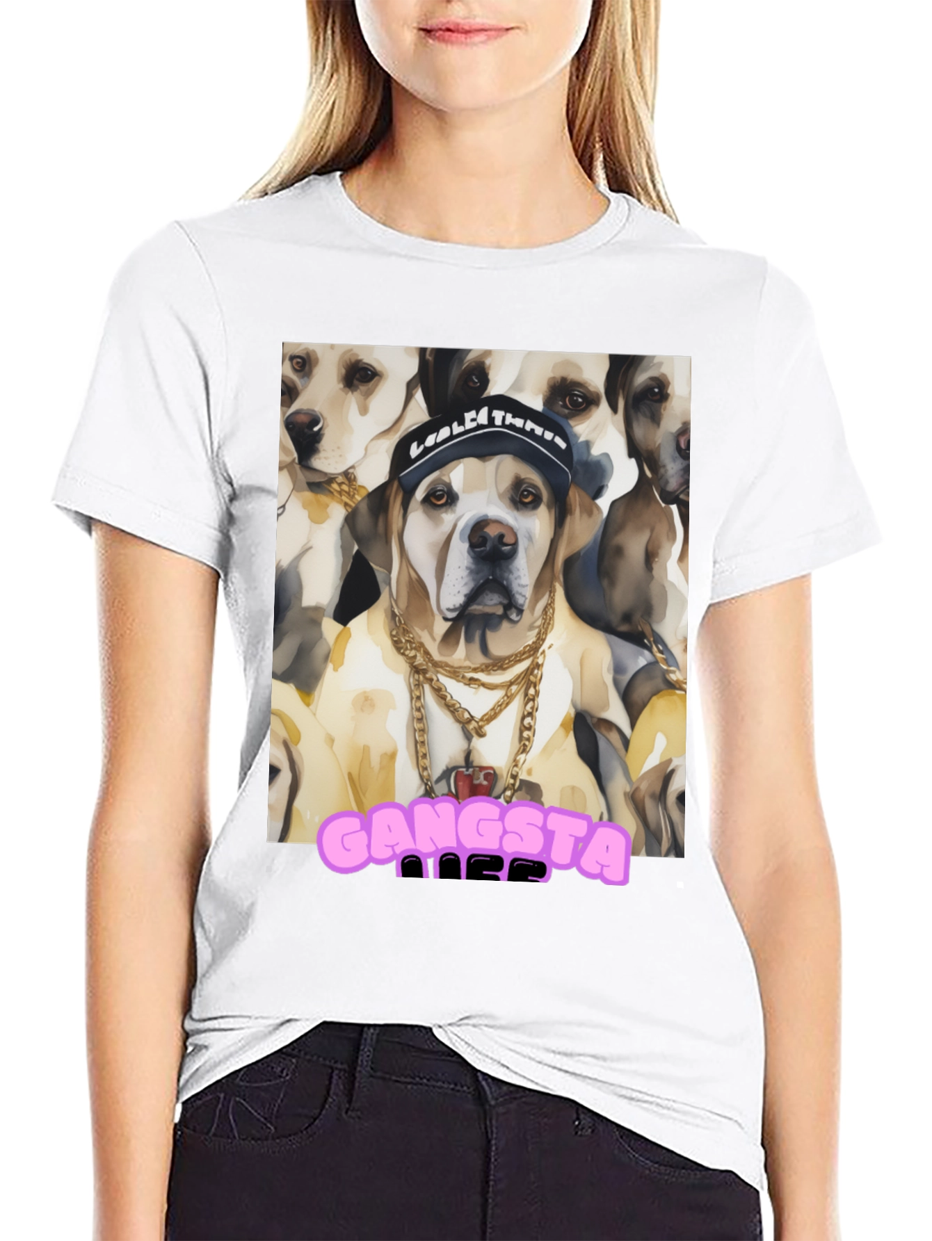 Gangsta Dog Tee - Cool Canine Crew
