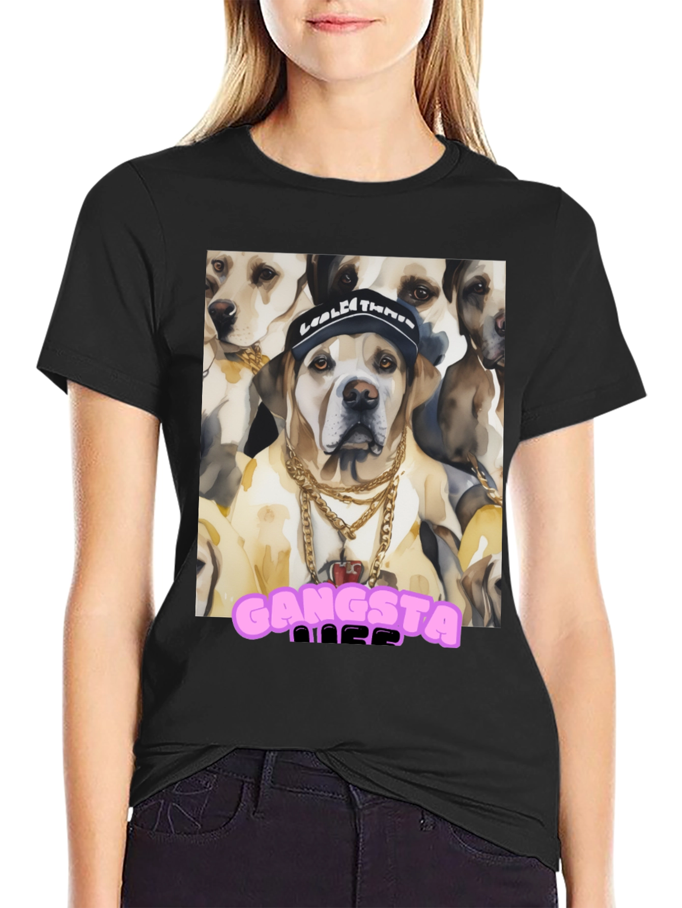 Gangsta Dog Tee - Cool Canine Crew