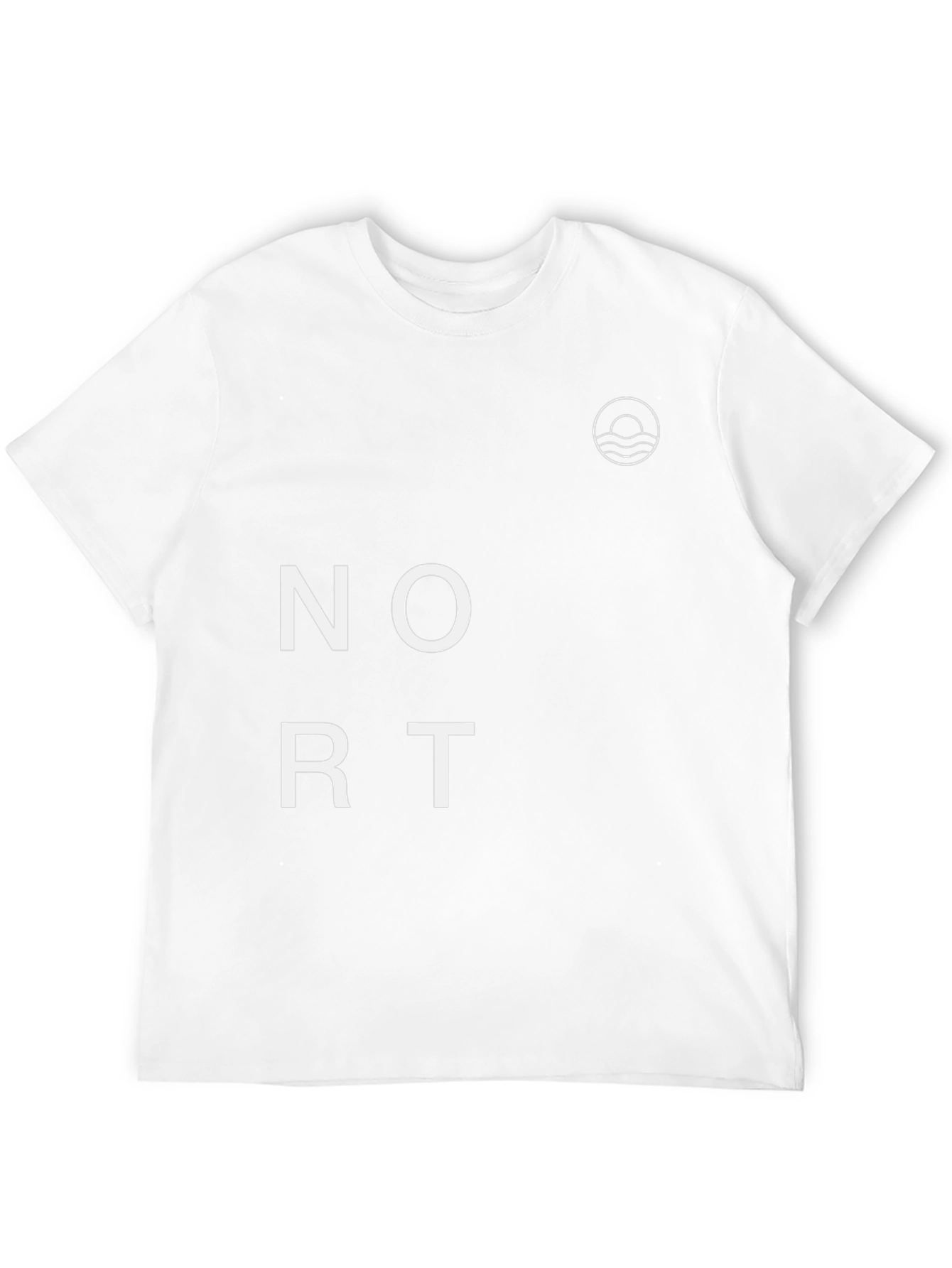 Modern Black Graphic Tee - NORTH Style