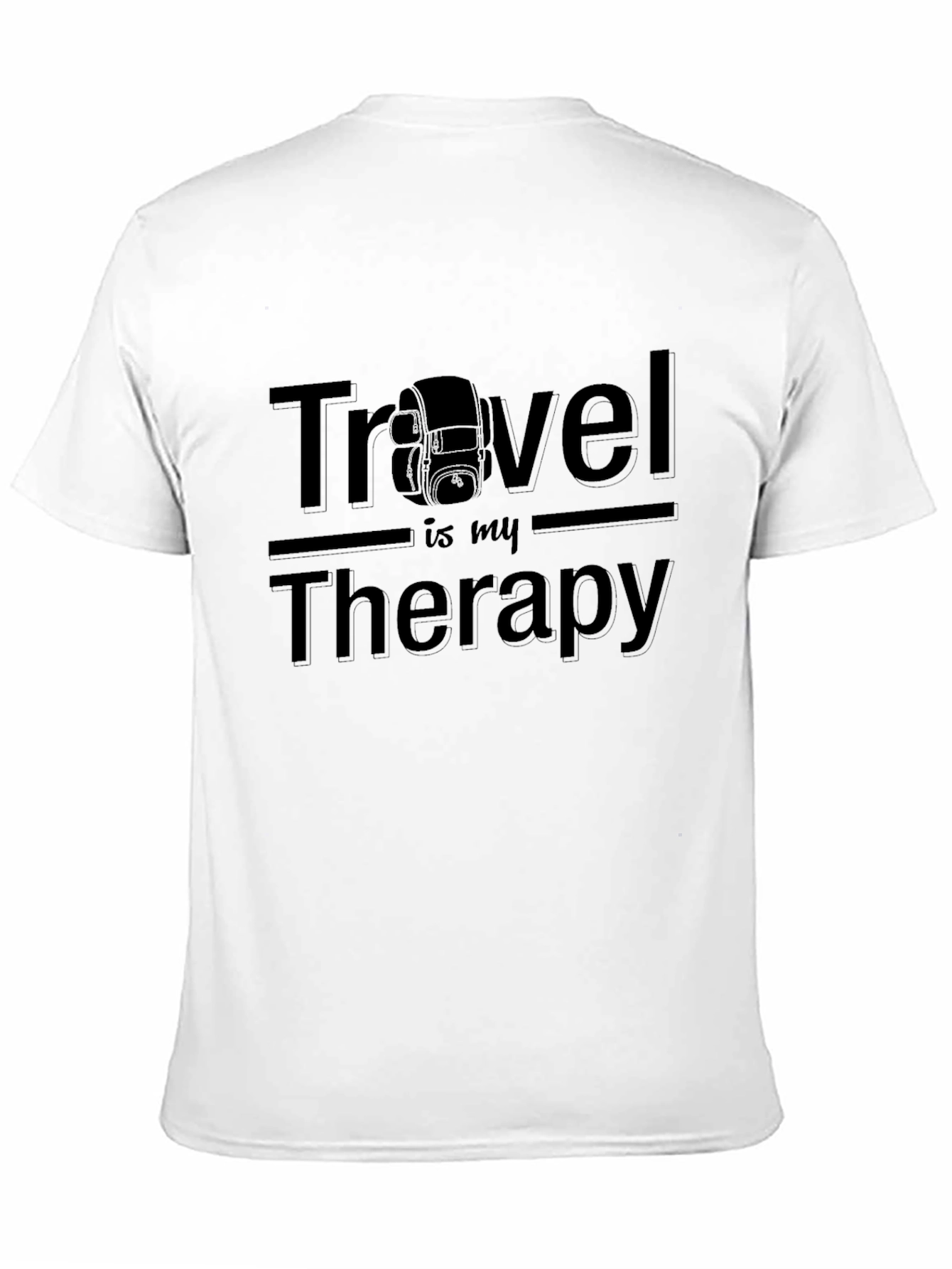Travel is My Therapy Graphic T-Shirt