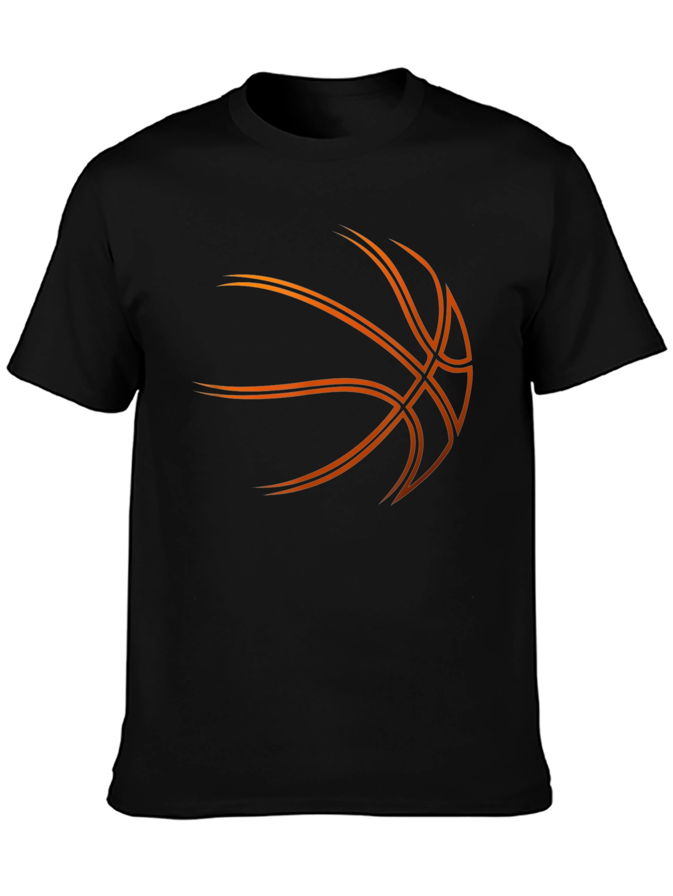 Basketball Graphic Tee - Black