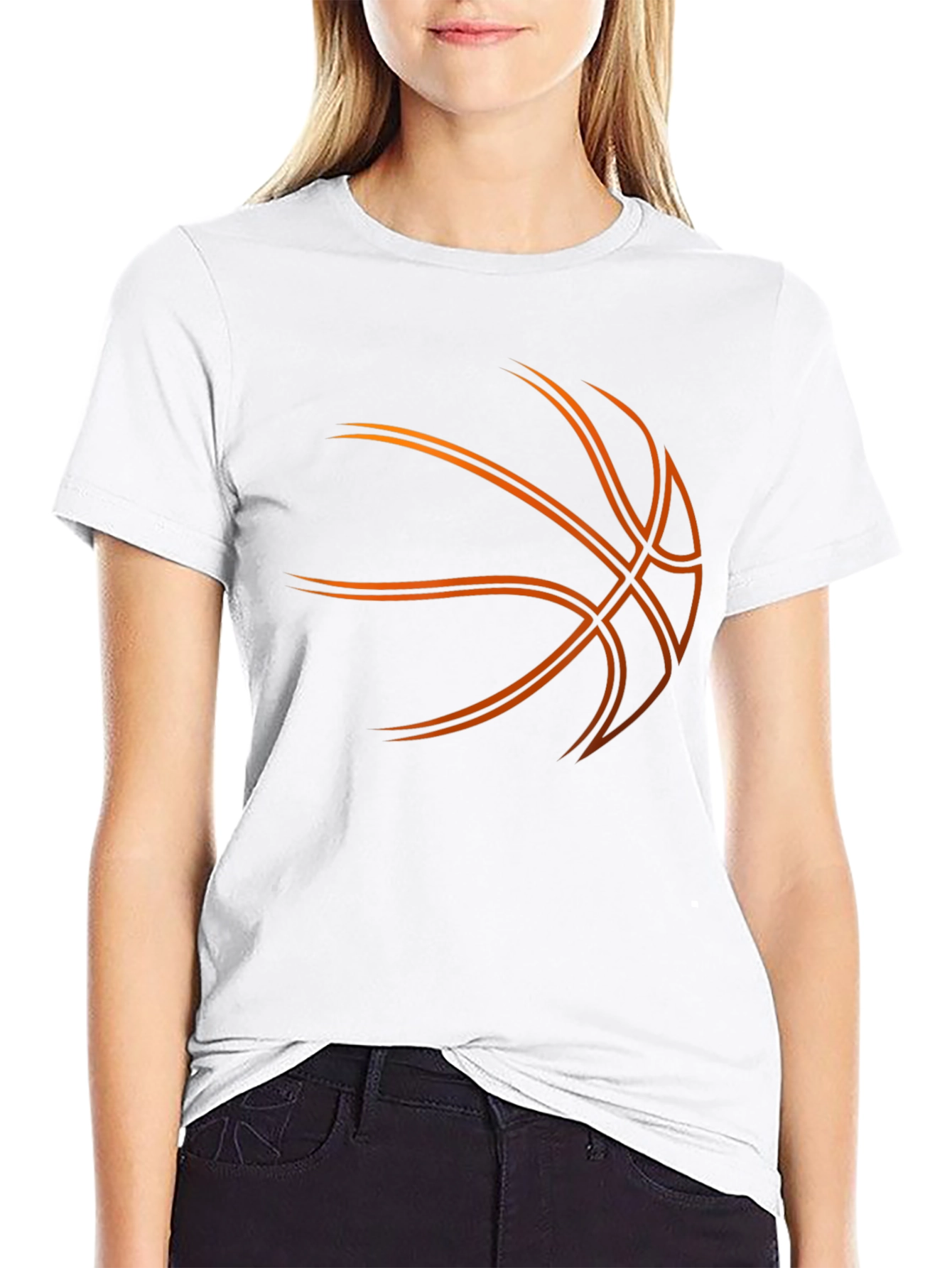 Basketball Graphic Tee - Black