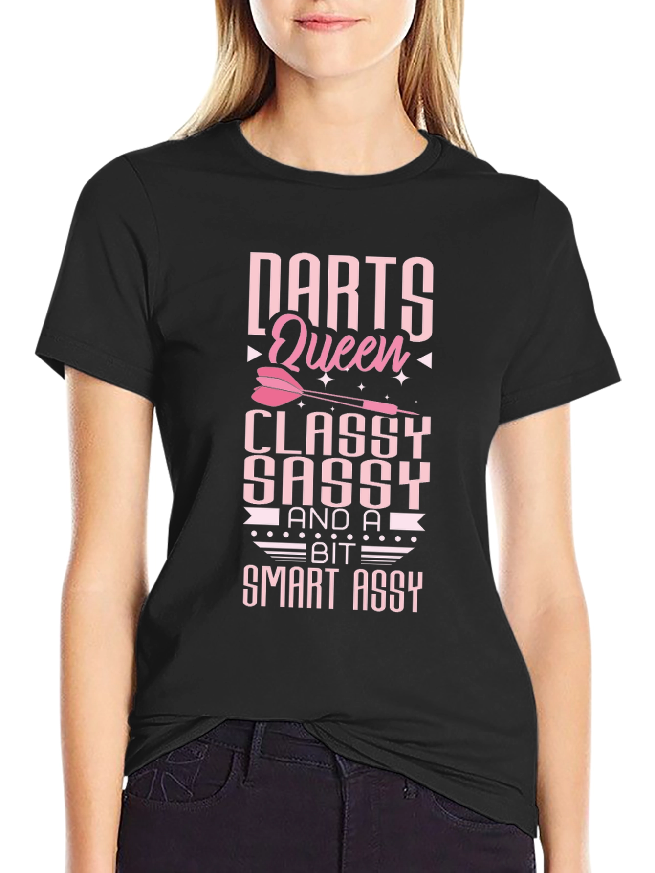 Darts Queen Classy Sassy Graphic Tee