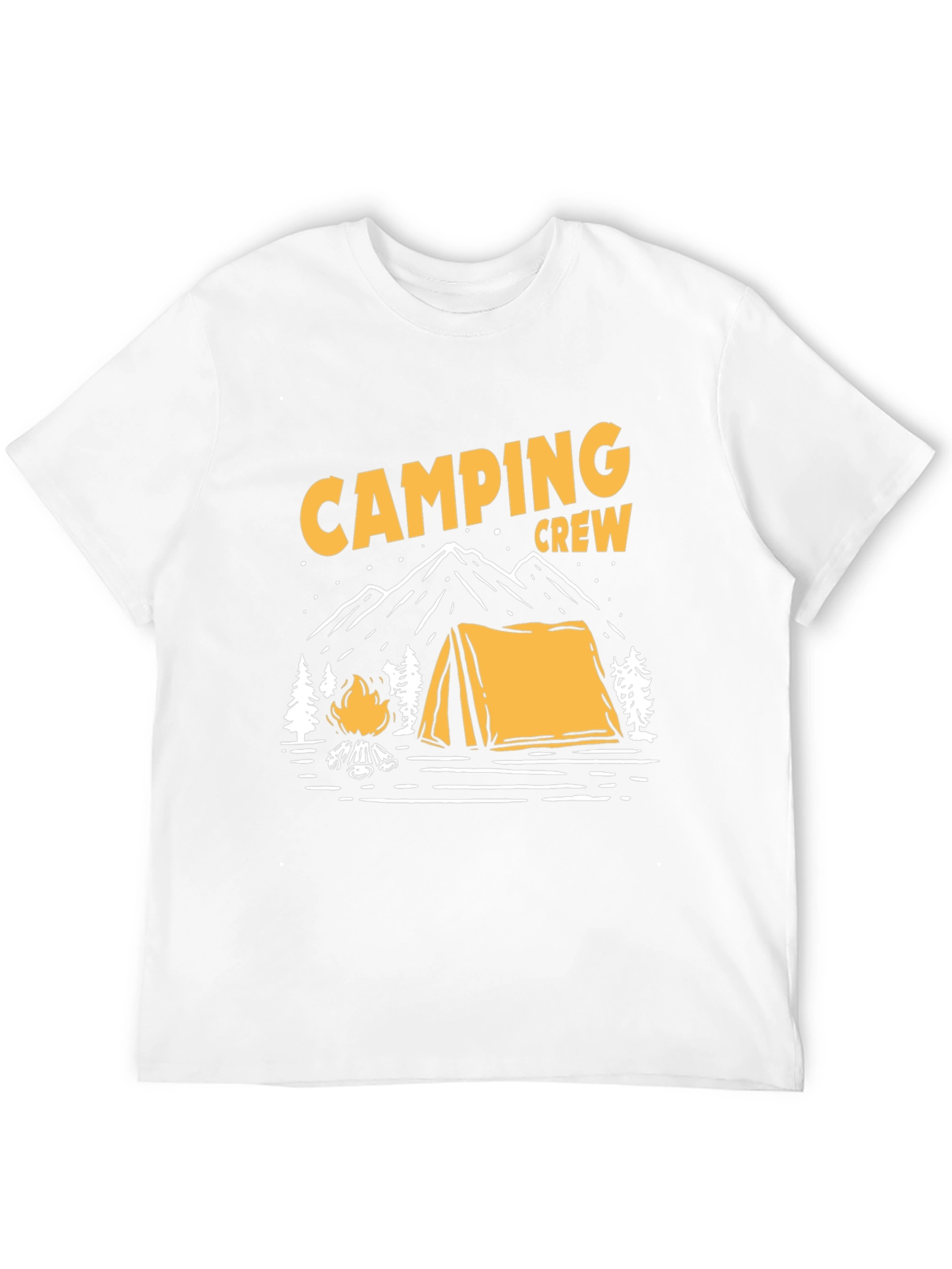 Camping Crew Graphic Tee - Outdoor Adventure Shirt