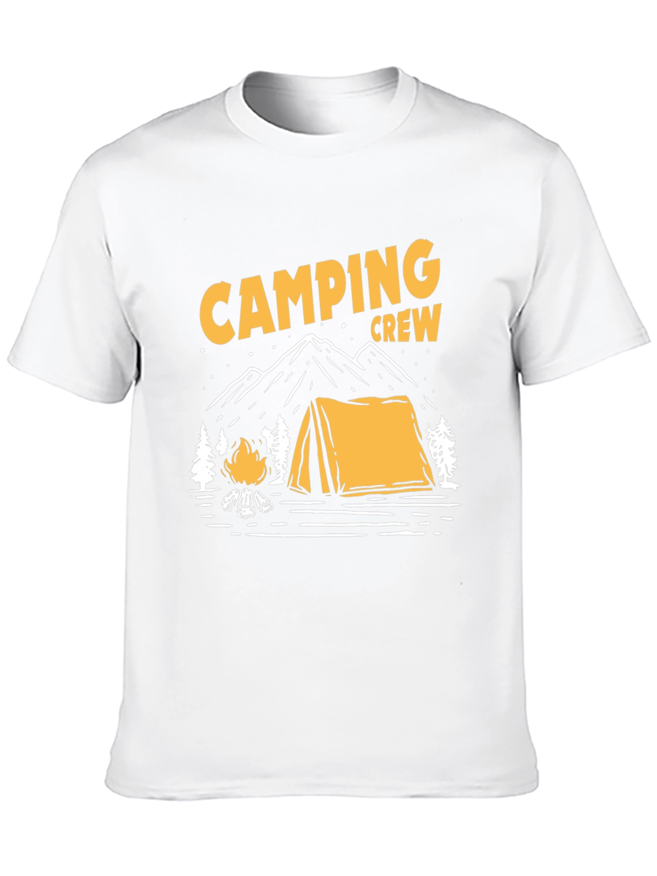 Camping Crew Graphic Tee - Outdoor Adventure Shirt