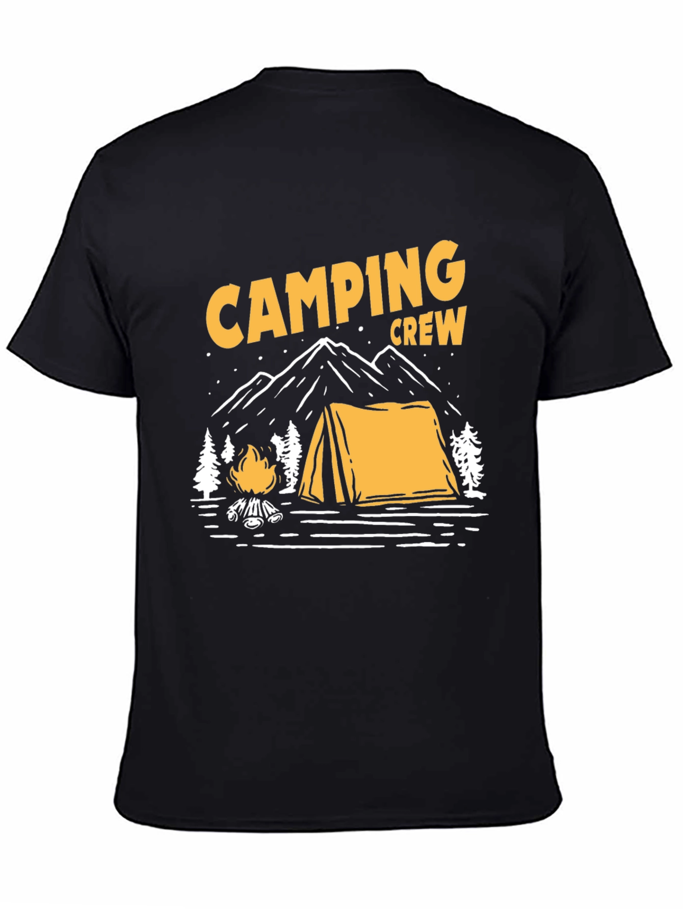 Camping Crew Graphic Tee - Outdoor Adventure Shirt