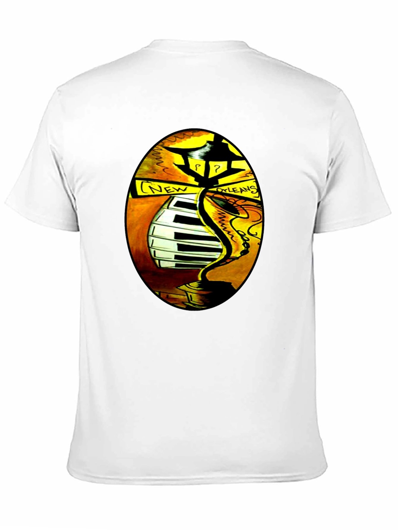 New Orleans Jazz Music Graphic T-Shirt