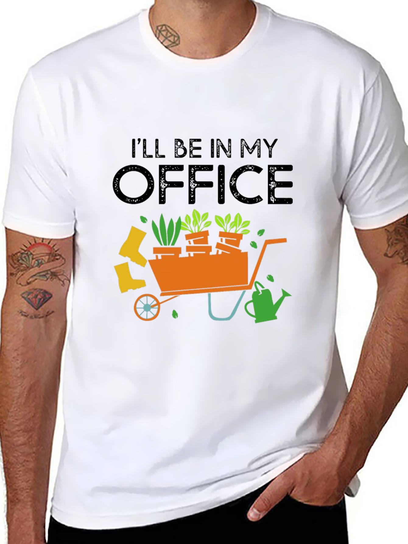 Gardeners Office T-Shirt - Gardening Lover Gift