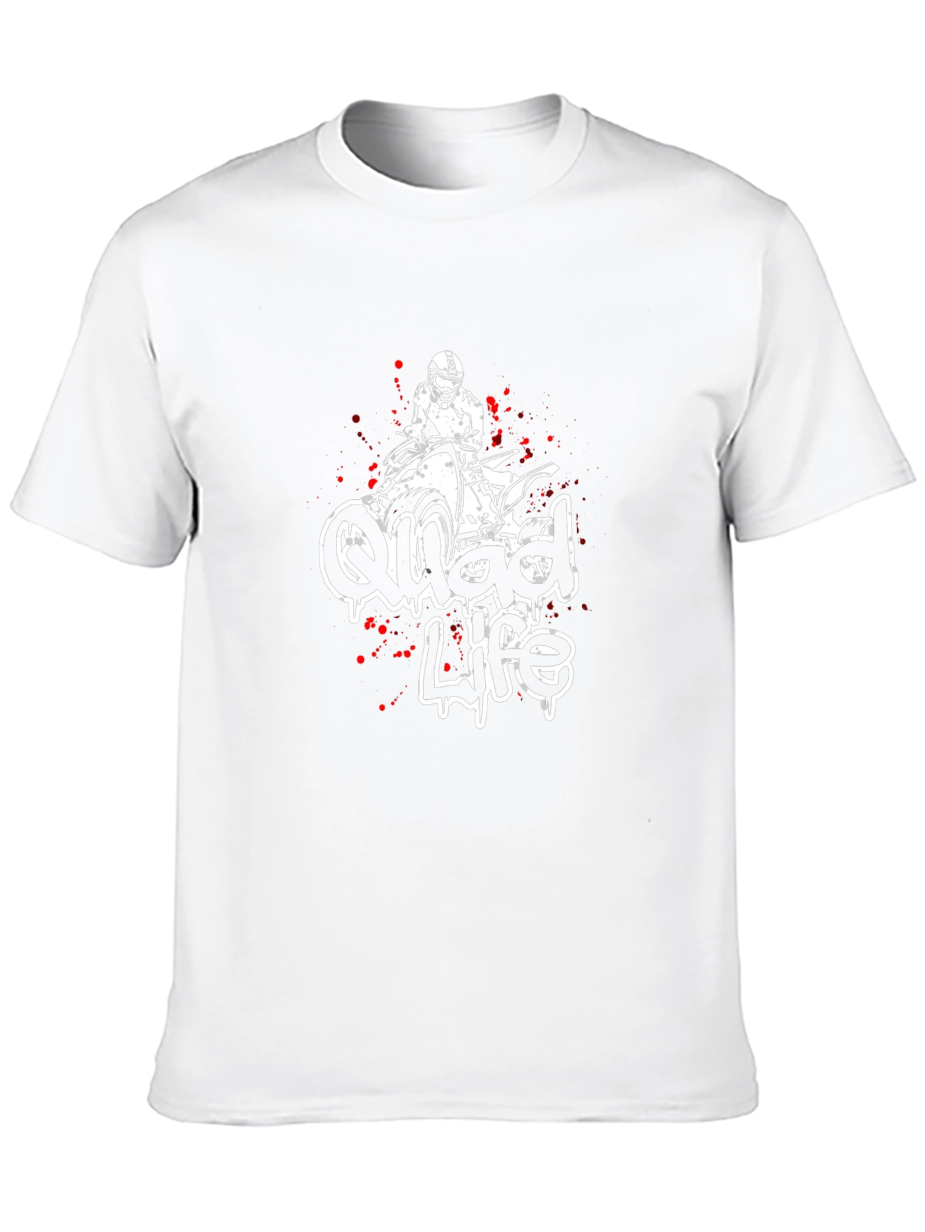 Quad Life T-Shirt - ATV Rider Design